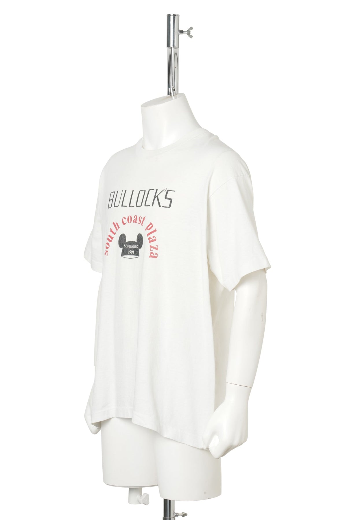 1991 Bullock’s South Coast Plaza × Disneyland T-Shirt / WHITE