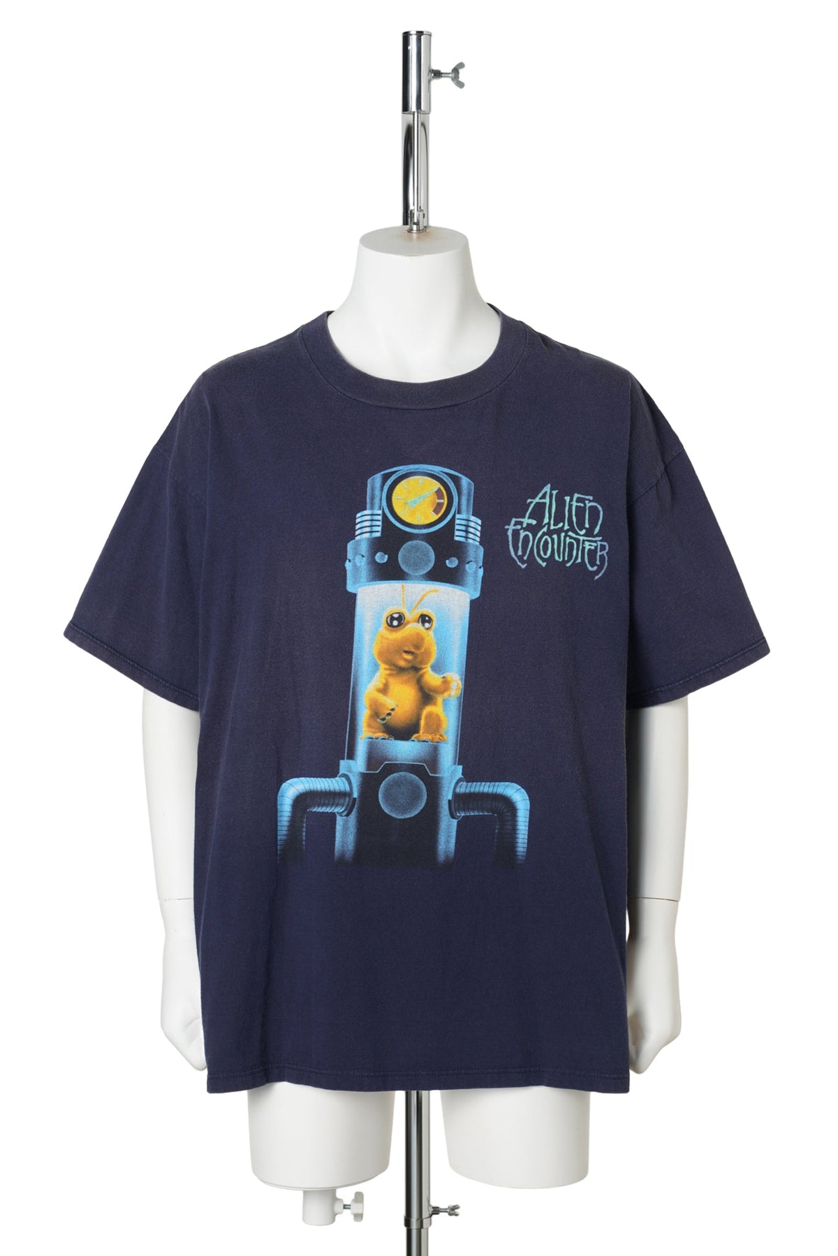 Alien Encounter Before & After Transformation Tee / NAVY