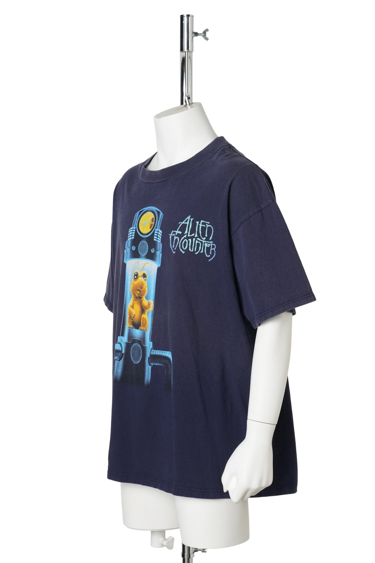 Alien Encounter Before & After Transformation Tee / NAVY