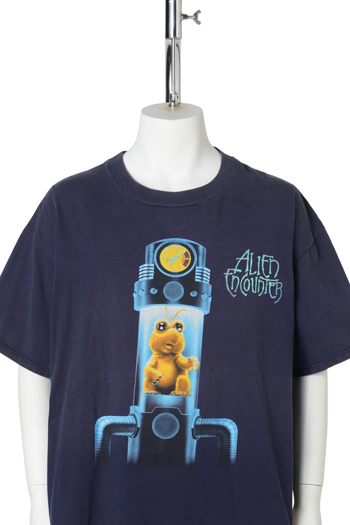 Alien Encounter Before & After Transformation Tee / NAVY