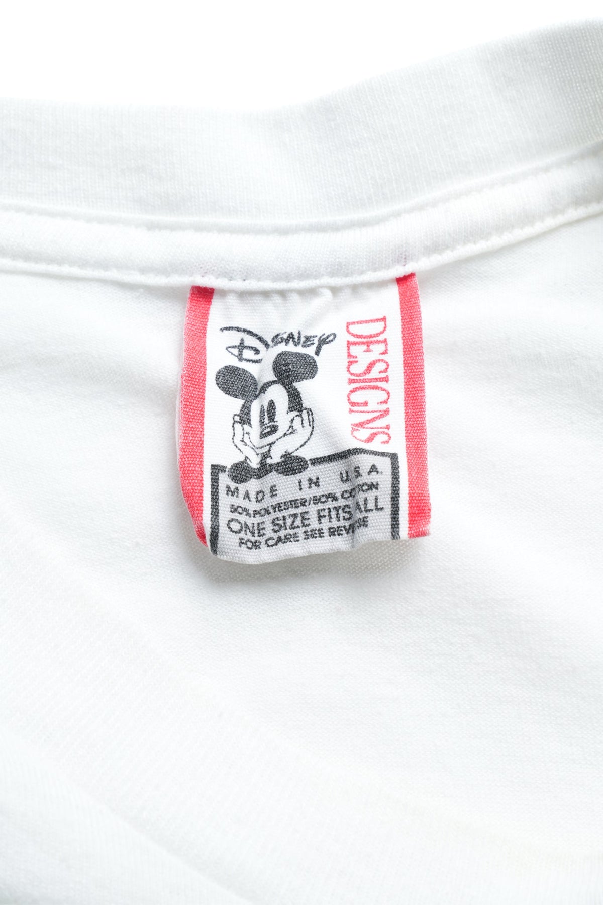 90s Hi-Ho Hi-Ho / Seven Dwarfs Big Size T-shirt / WHITE