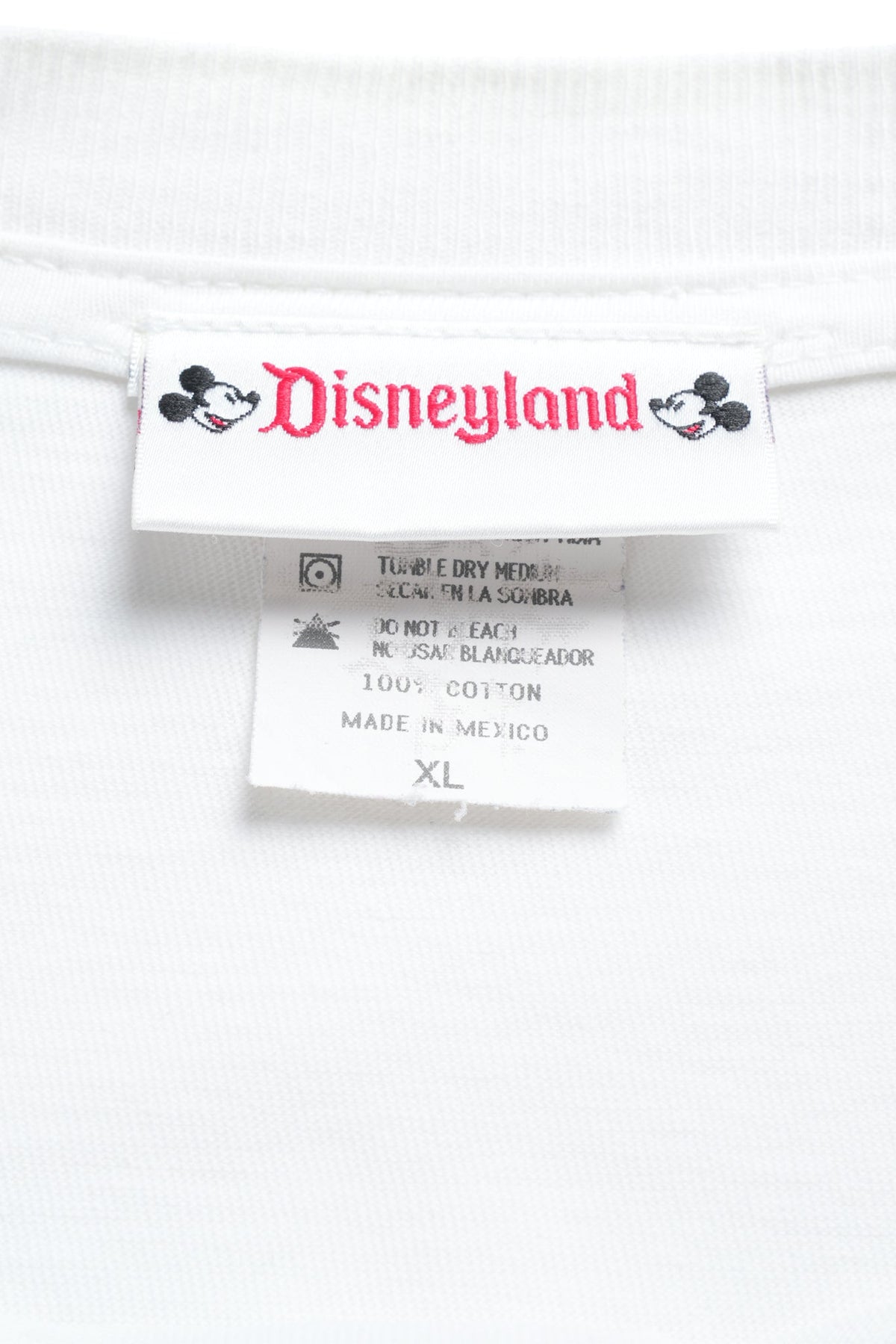 Disneyland Sleeping Beauty Castle / Walt Disney Photo Tee / WHITE