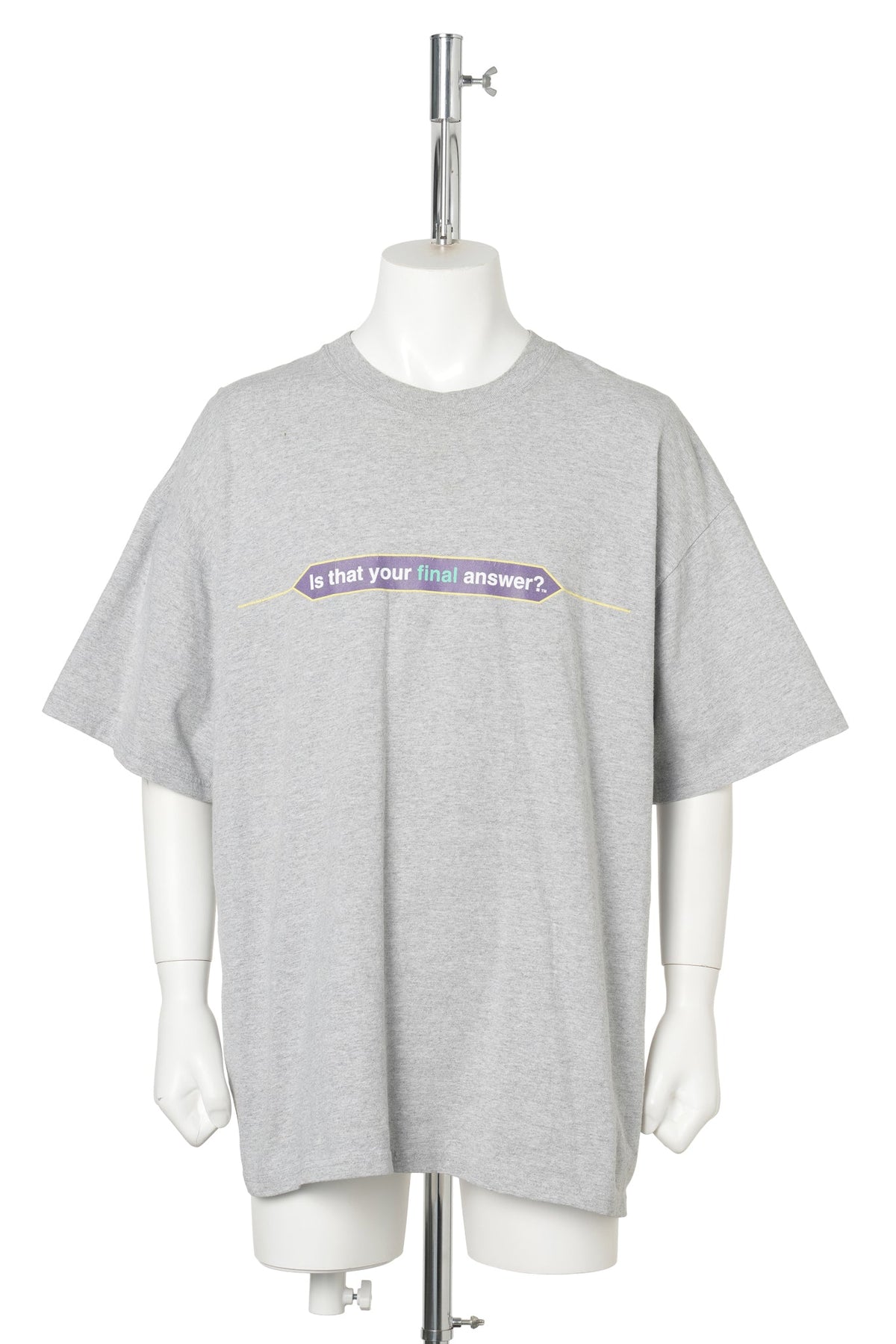 Walt Disney World “Who Wants to Be a Millionaire - Play It!” Tee（Grey） / GREY