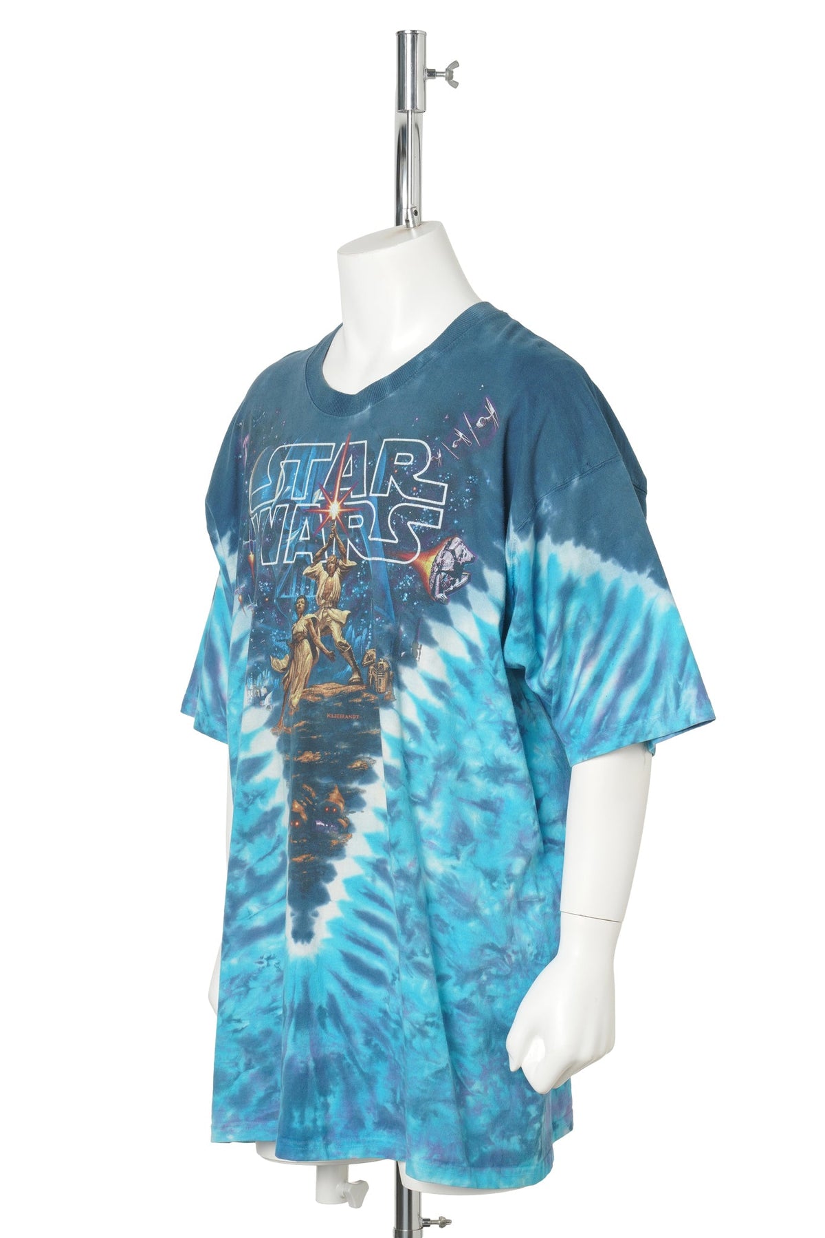 STAR WARS × Liquid Blue “Hildebrandt Artwork / X-Wing” Tie-Dye Tee / MULTI
