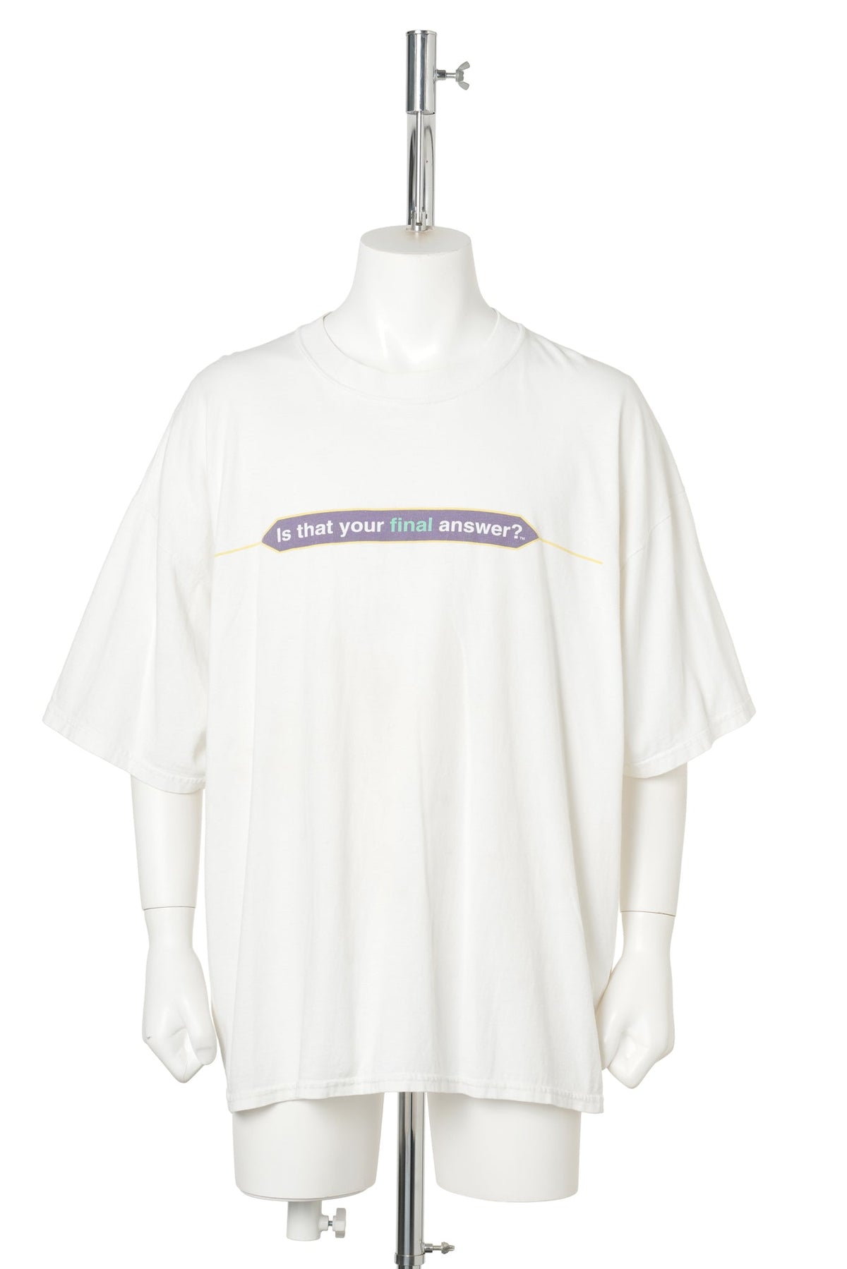 Walt Disney World “Who Wants to Be a Millionaire - Play It!” Tee（White） / WHITE