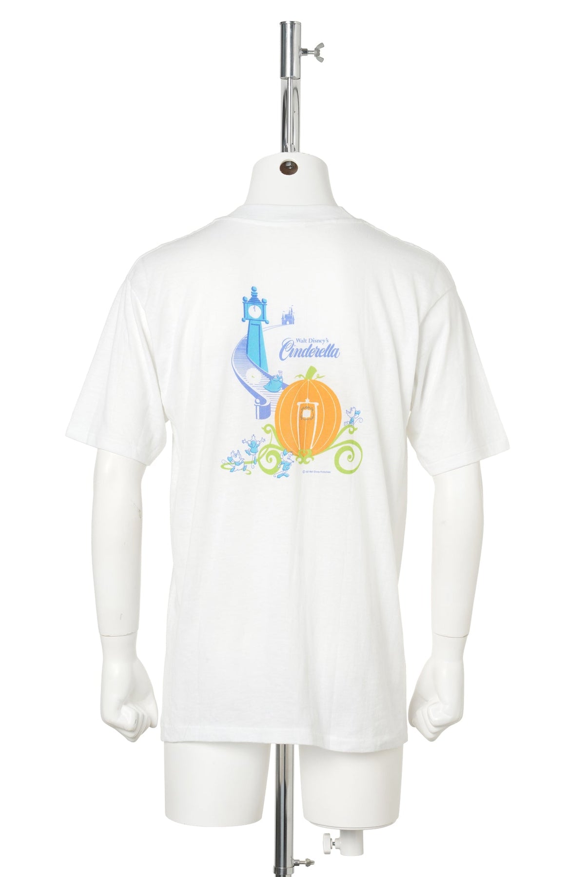“I have to be home by midnight.” Cinderella Tee (1981) / WHITE