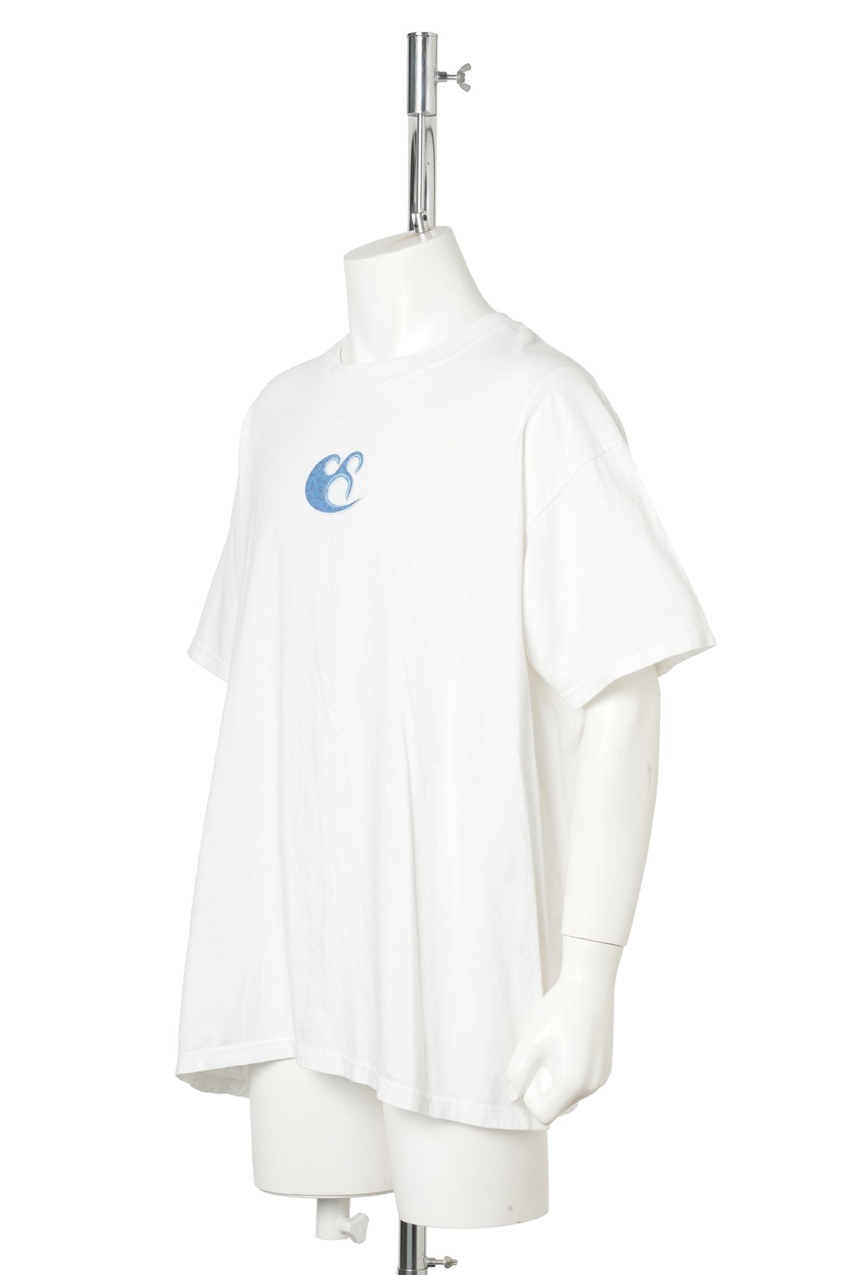 00s Disney California Adventure Mickey Wave Graphic T-Shirt / WHITE