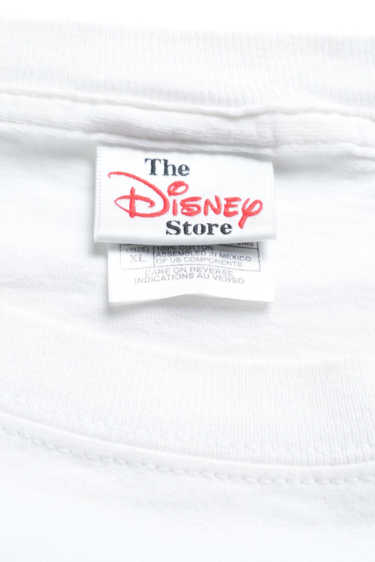 00s Disney Store Mickey Mouse Abstract Art T-Shirt / WHITE