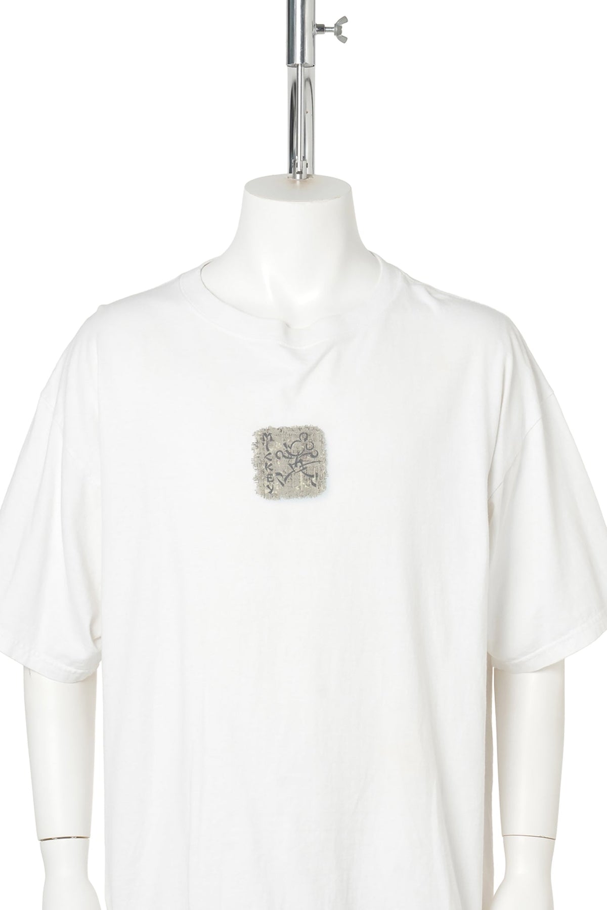 00s Disney Store Mickey Mouse Abstract Art T-Shirt / WHITE