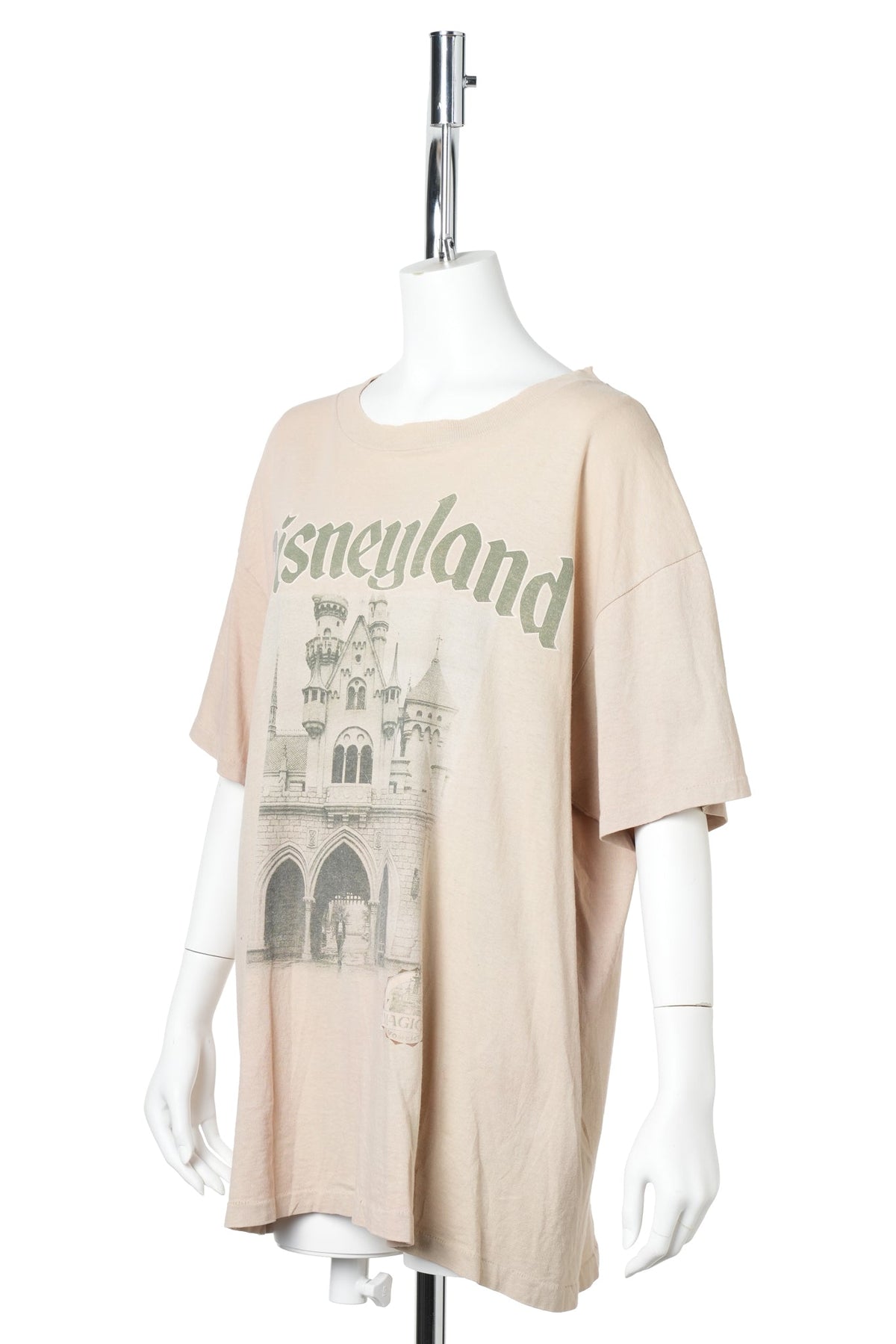 1995 Disneyland 40th Anniversary Sleeping Beauty Castle Tee / BEIGE