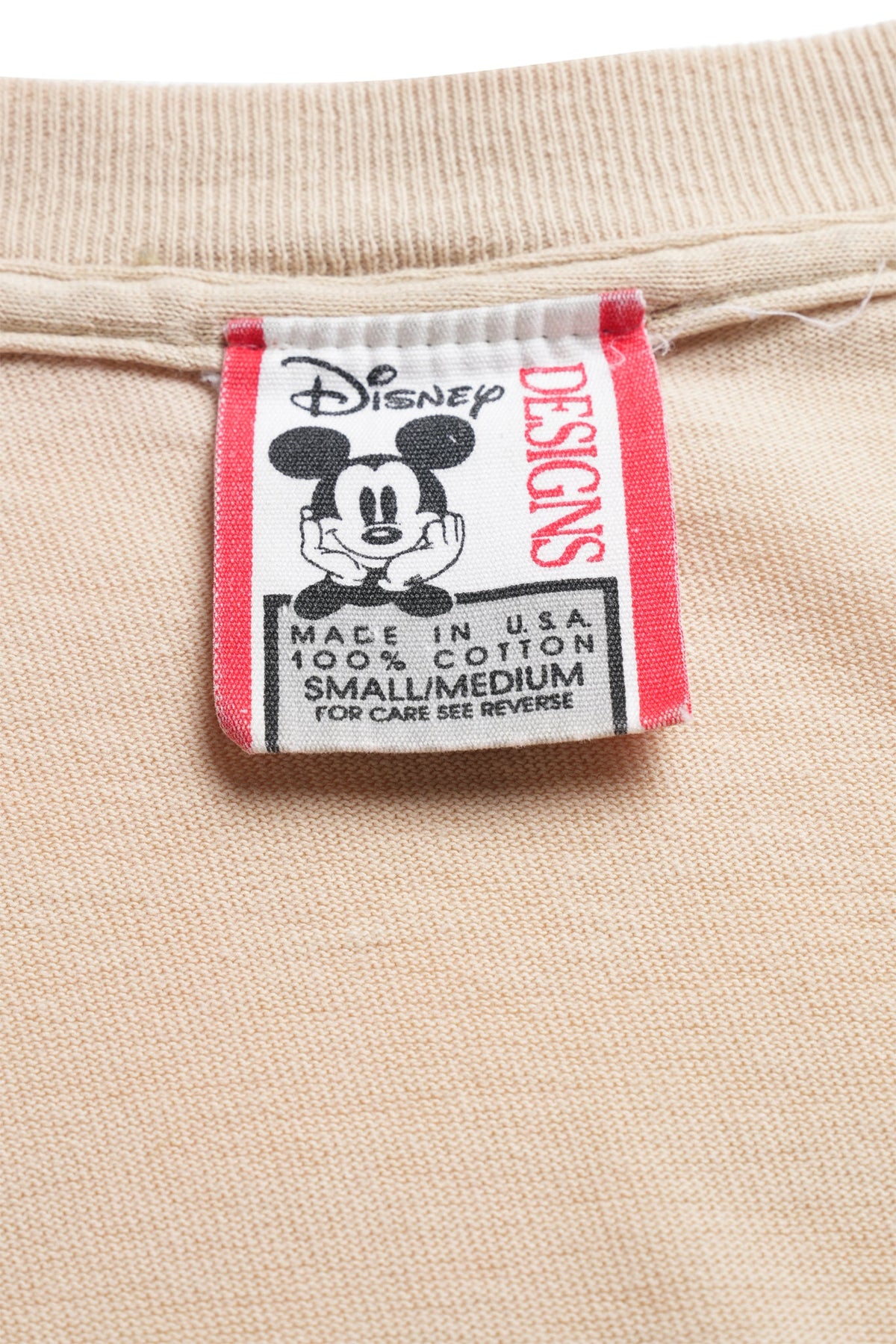 1995 Disneyland 40th Anniversary Sleeping Beauty Castle Tee / BEIGE