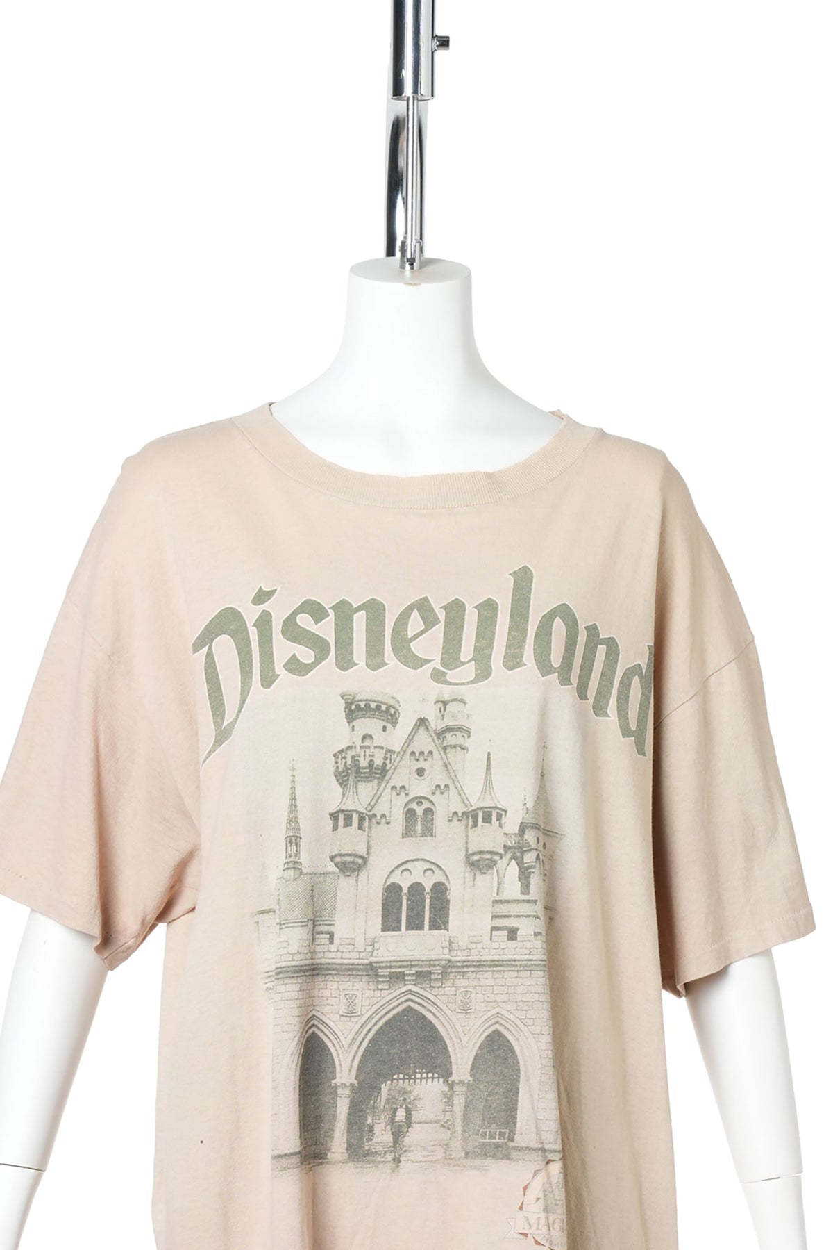 1995 Disneyland 40th Anniversary Sleeping Beauty Castle Tee / BEIGE