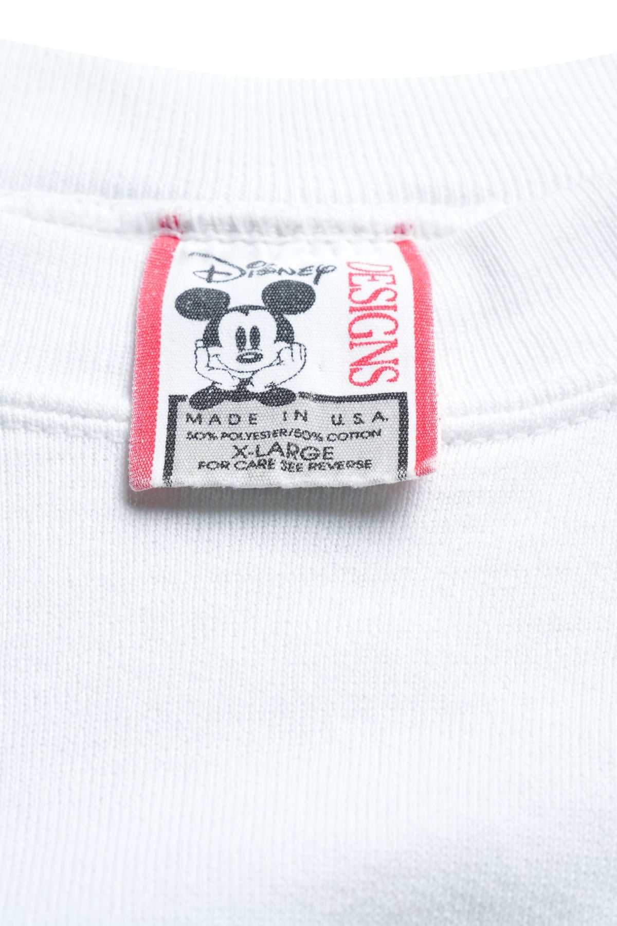 Minnie Mouse / Mickey Shape & Flower Bouquet White Sweatshirt / WHITE