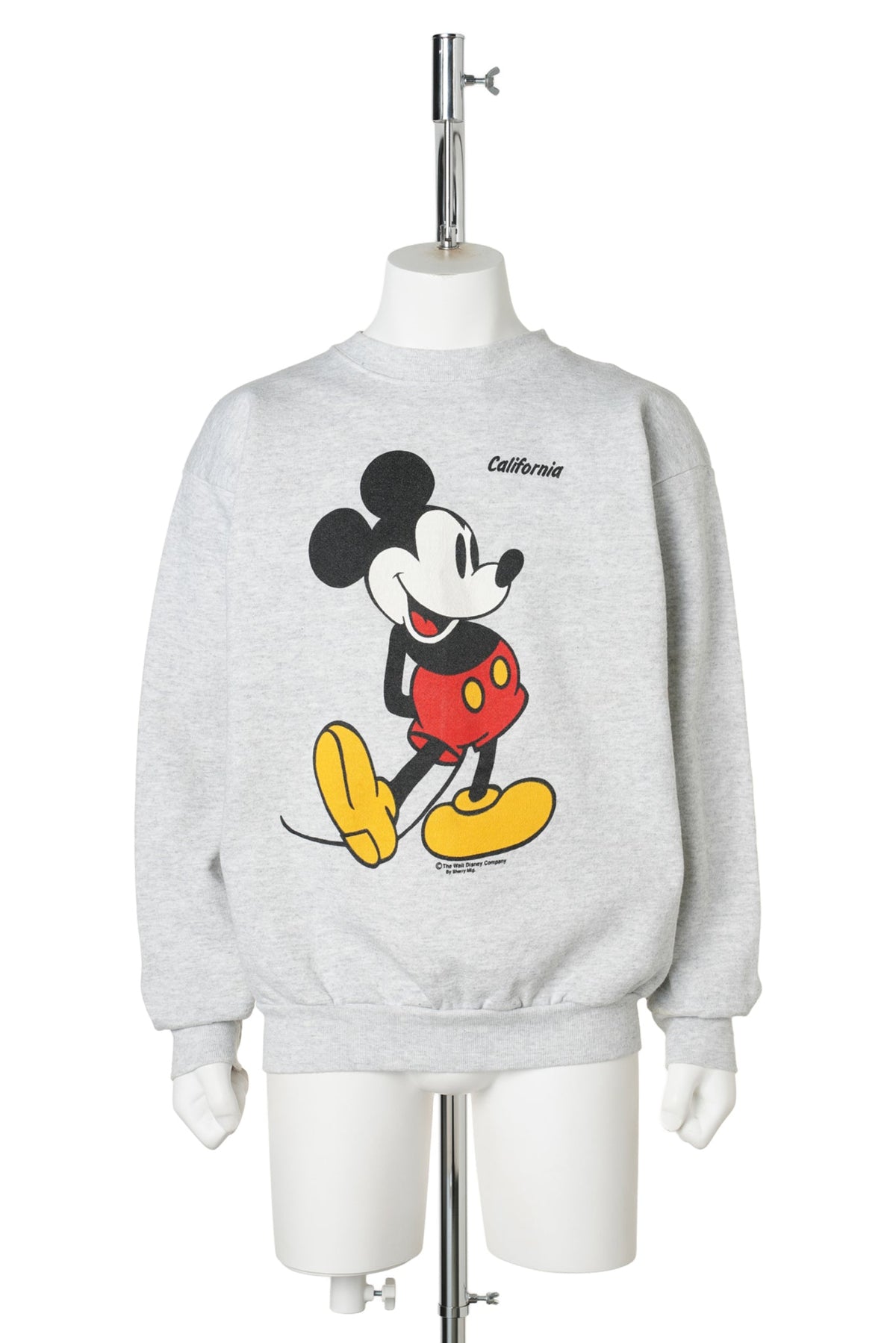 Mickey Mouse / Standing Mickey California Gray Sweatshirt / TULTEX / GREY