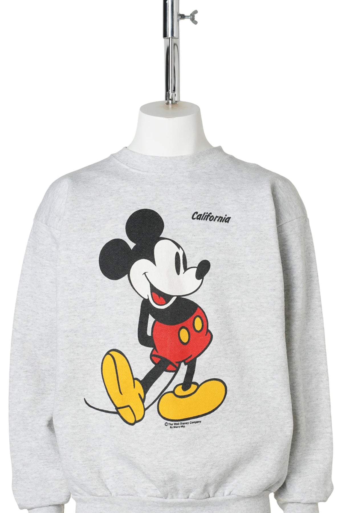 Mickey Mouse / Standing Mickey California Gray Sweatshirt / TULTEX / GREY