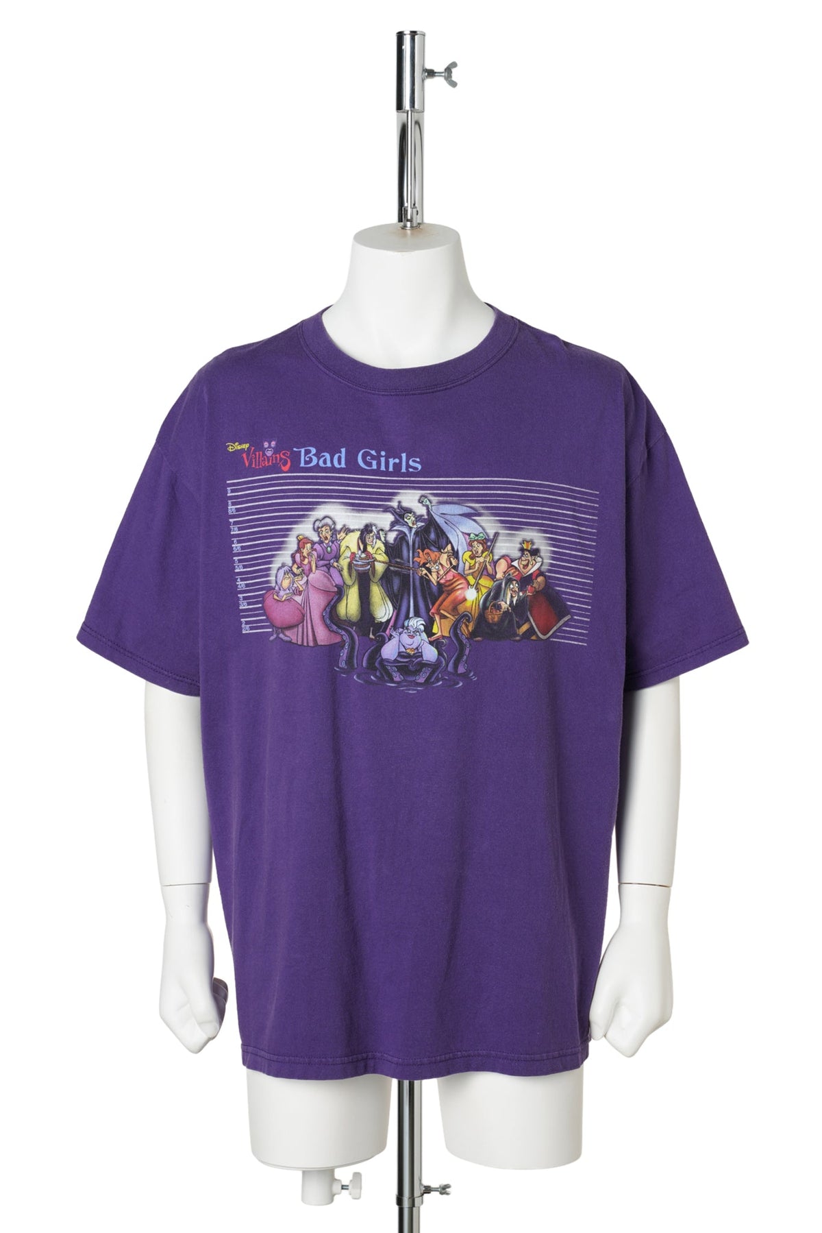 Disney Villains “Bad Girls” Mugshot Tee / PURPLE