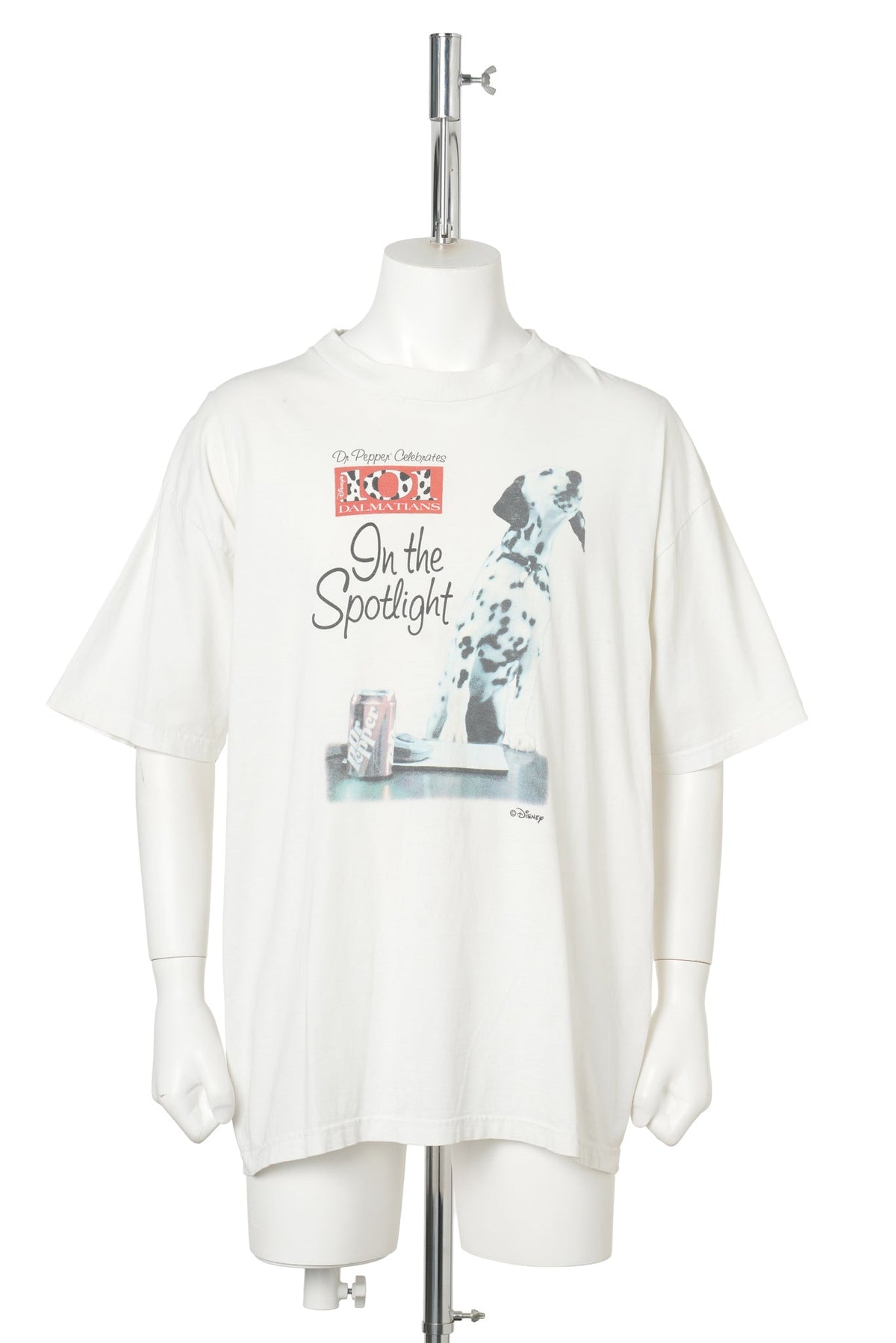 Dr,Pepper × 101 DALMATIANS PROMO T-SHIRT / BEIGE