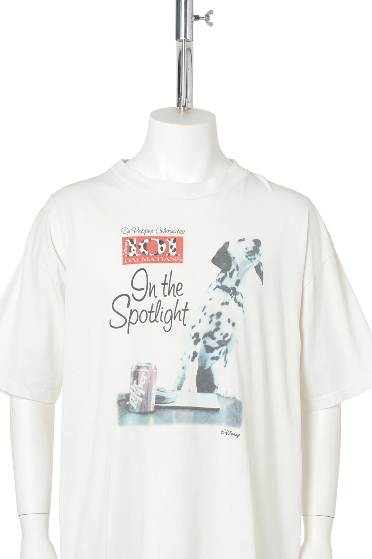 Dr,Pepper × 101 DALMATIANS PROMO T-SHIRT / BEIGE
