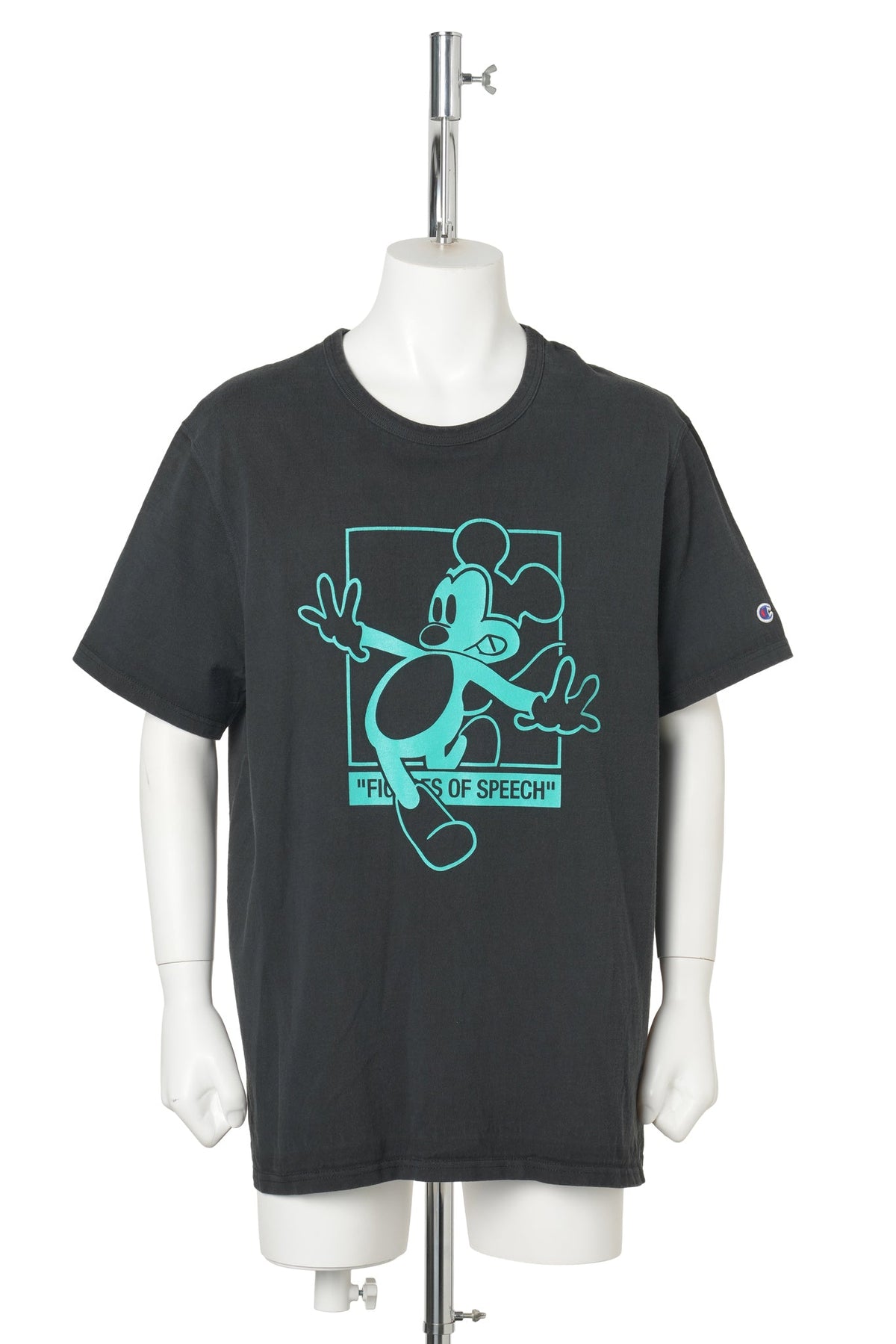 Virgil Abloh × Disney “Figures of Speech” Brooklyn Museum Tee / BLACK