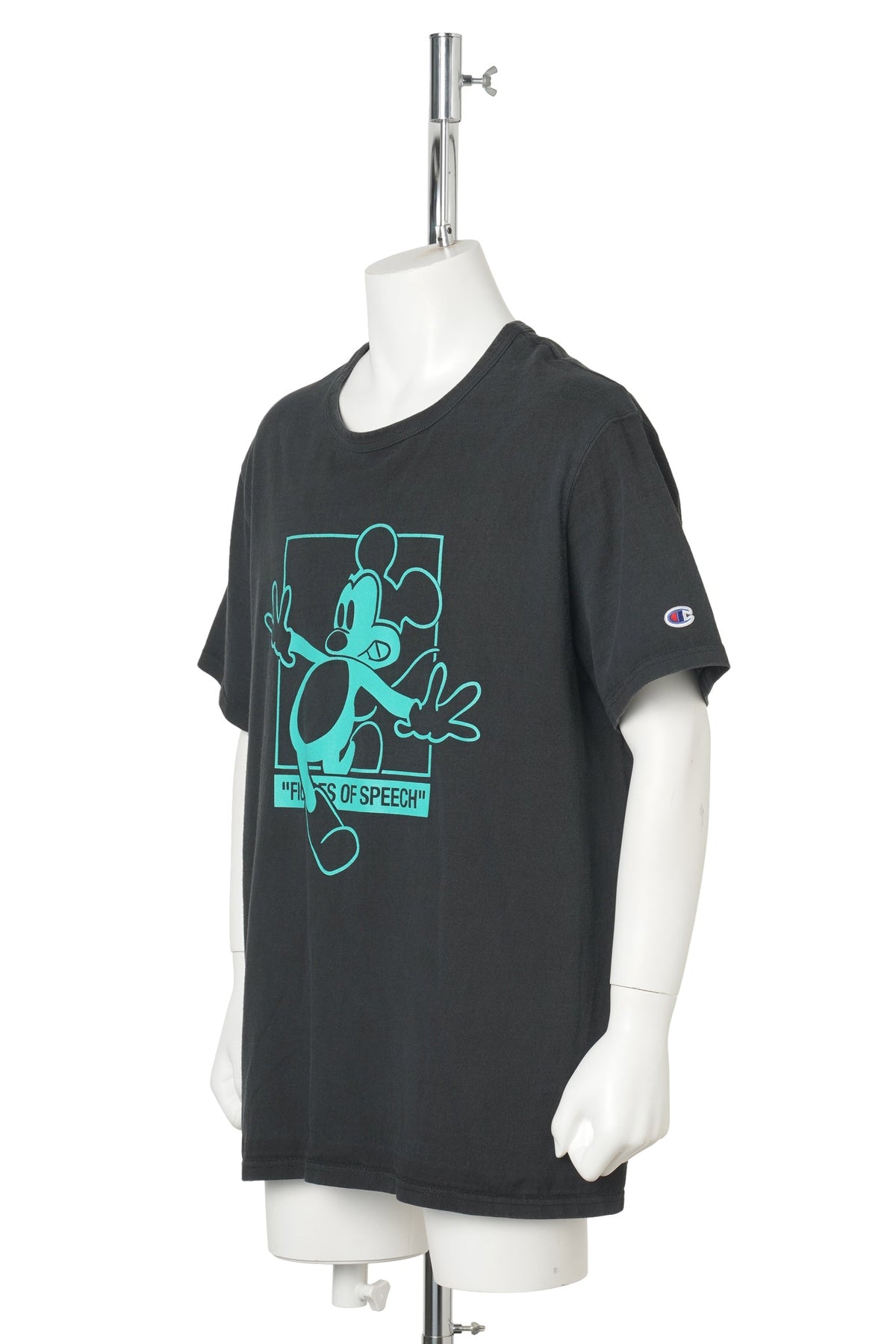 Virgil Abloh × Disney “Figures of Speech” Brooklyn Museum Tee / BLACK