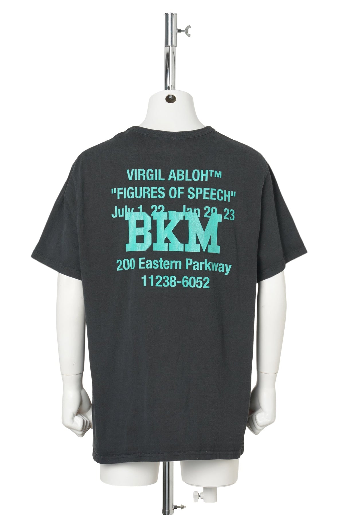 Virgil Abloh × Disney “Figures of Speech” Brooklyn Museum Tee / BLACK