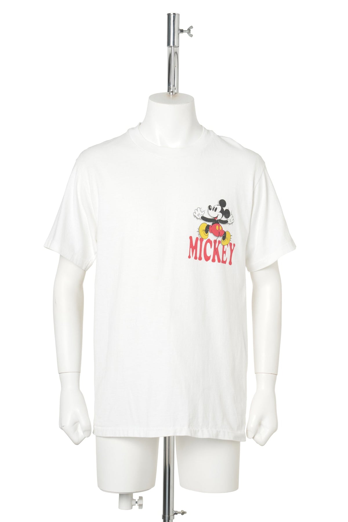 Disney “Mickey Mouse” Giant Back Print Tee / WHITE