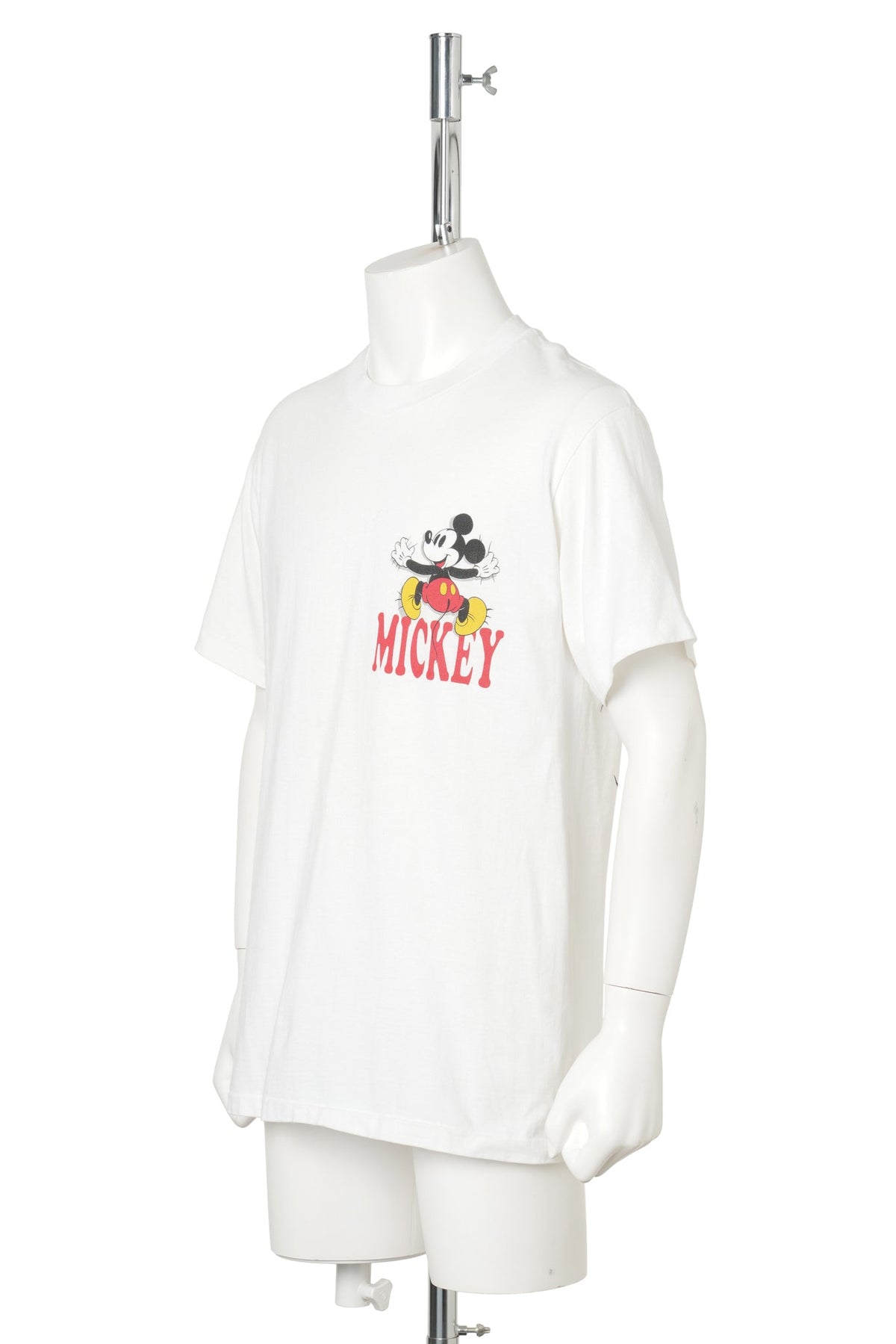 Disney “Mickey Mouse” Giant Back Print Tee / WHITE