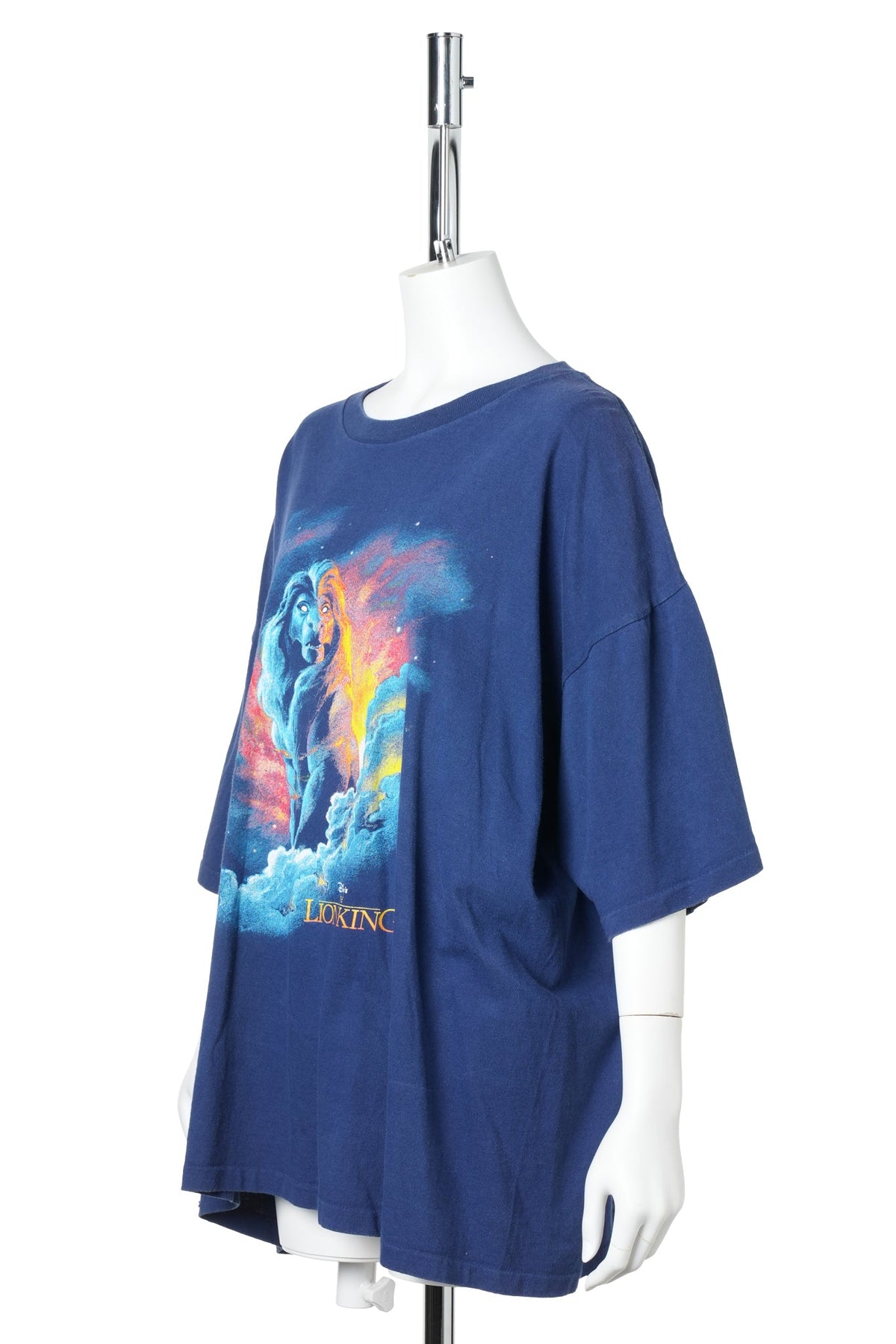 THE LION KING SUPER SIZE T-SHIRT / NAVY