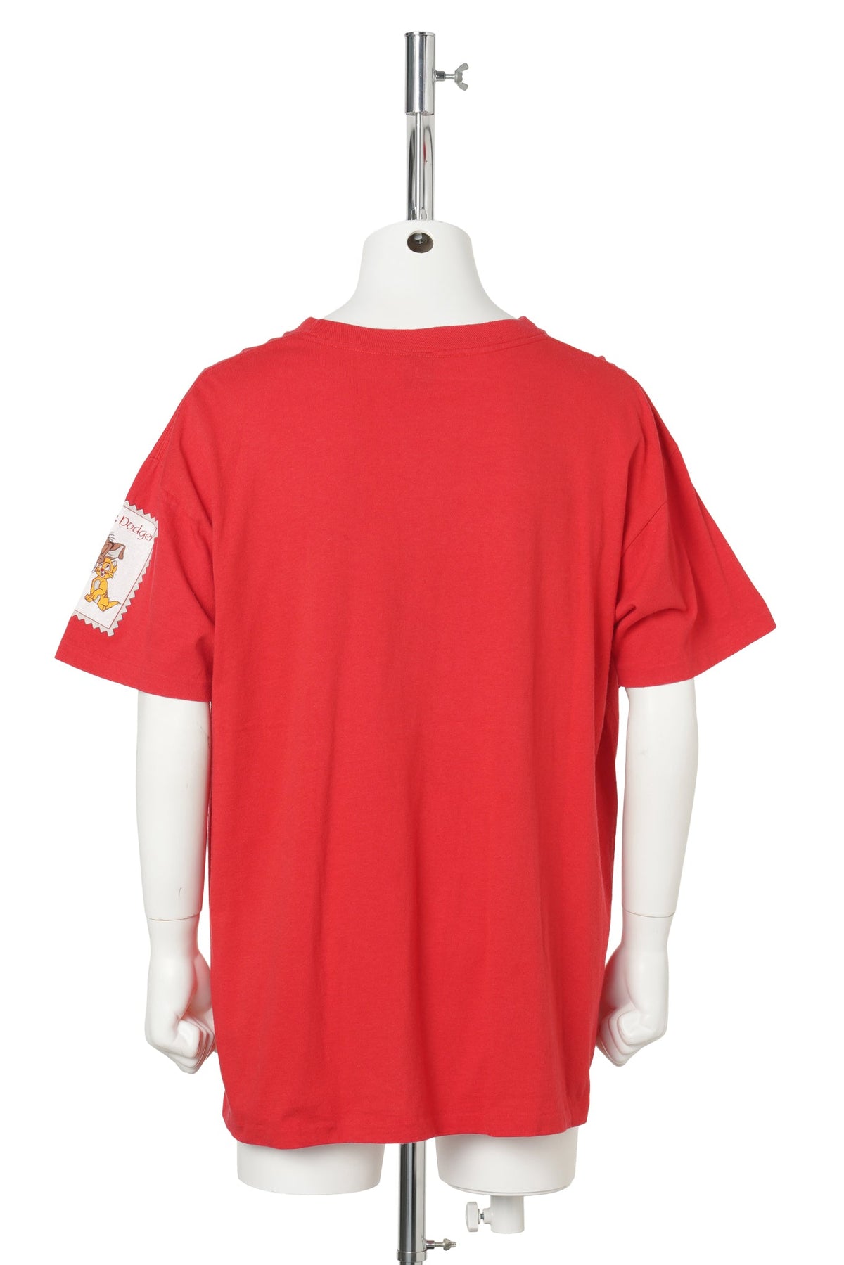 1988 Disney “Oliver & Company” Oliver & Dodger Red T-Shirt / RED