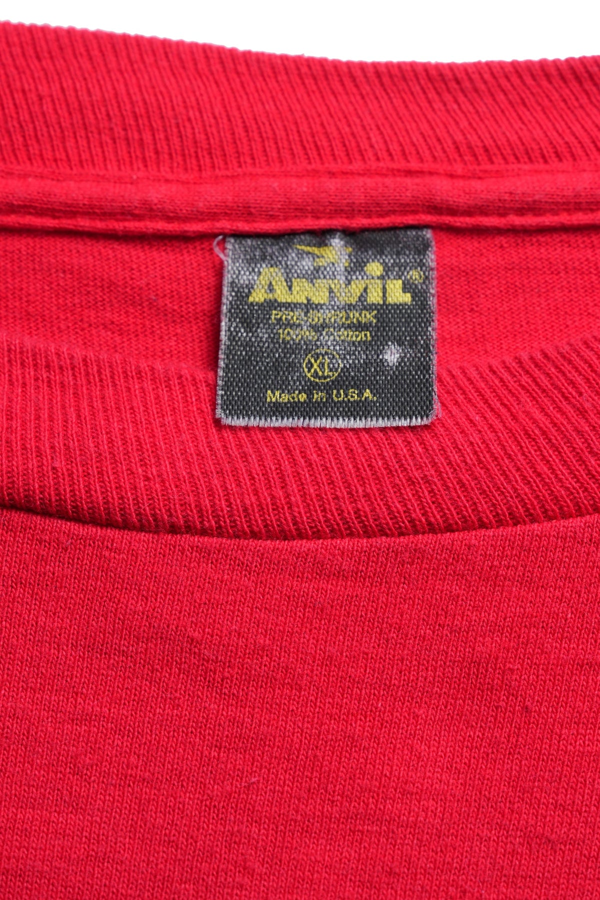 1988 Disney “Oliver & Company” Oliver & Dodger Red T-Shirt / RED