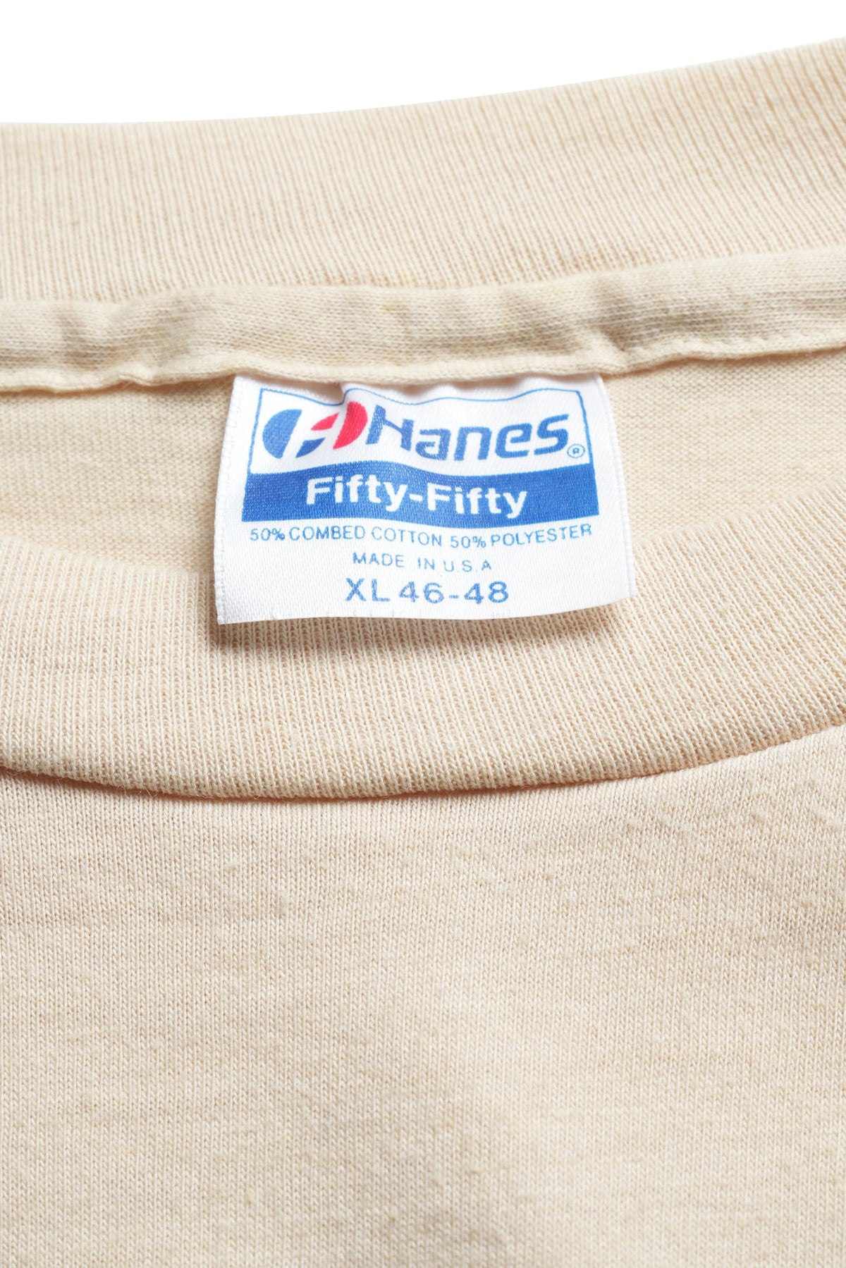1988 “BIG THUNDER” Summer Crew T-Shirt / BEIGE