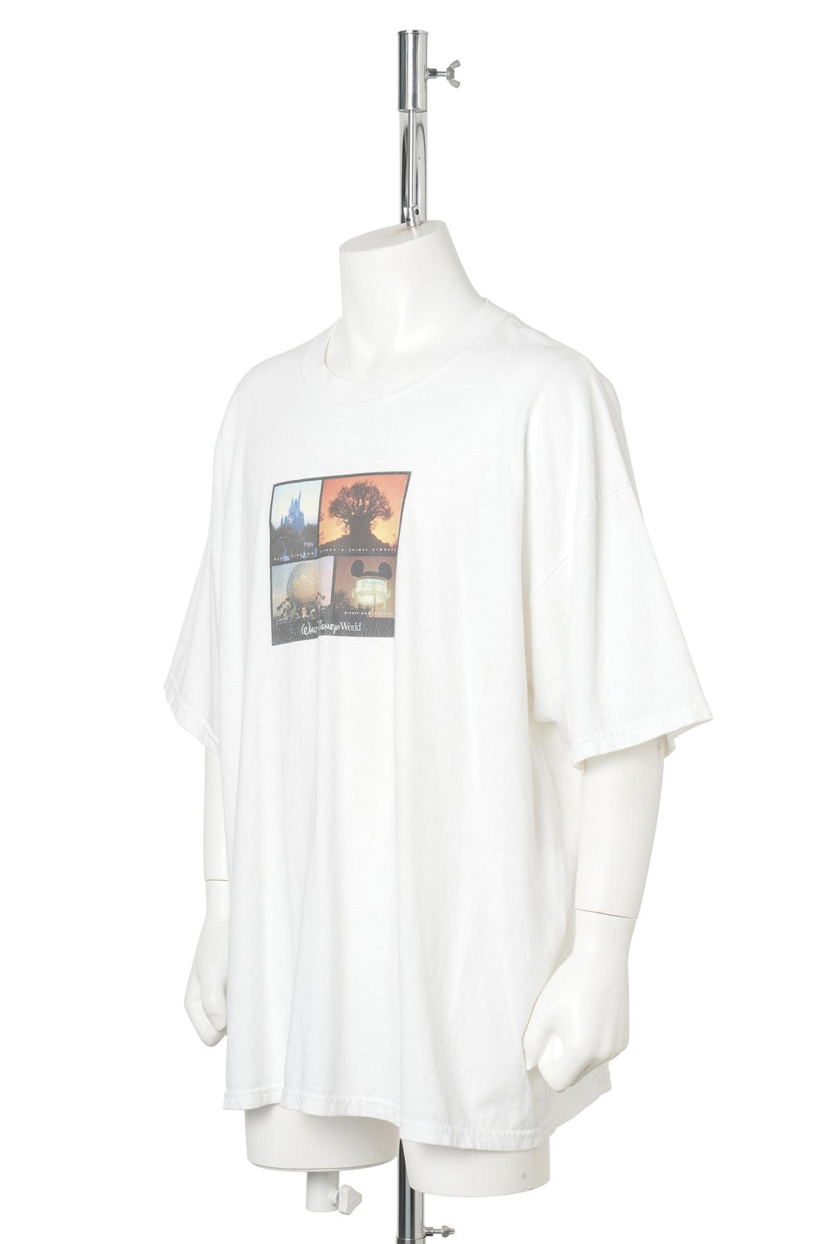 Walt Disney World Photo Print T-Shirt / WHITE
