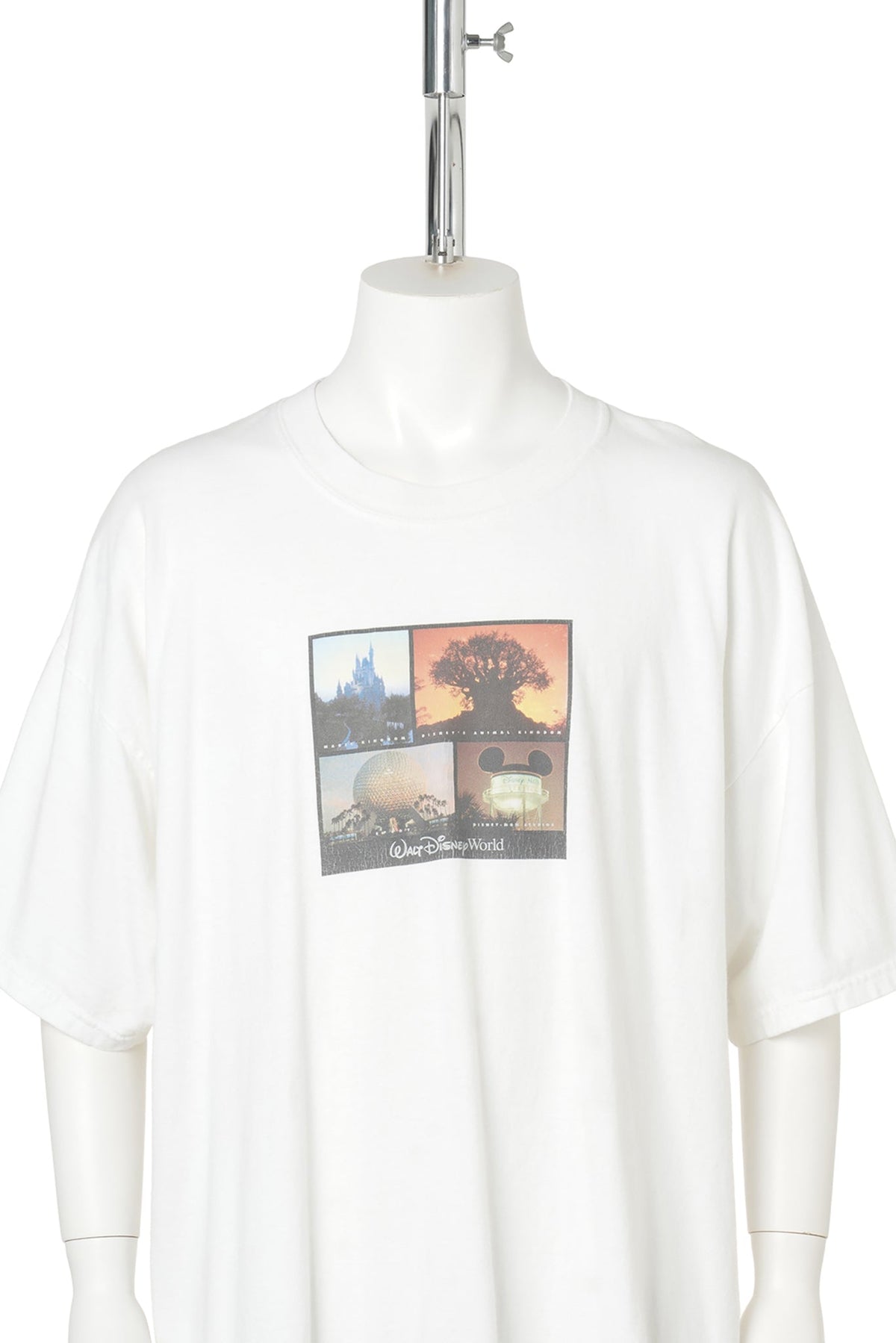 Walt Disney World Photo Print T-Shirt / WHITE