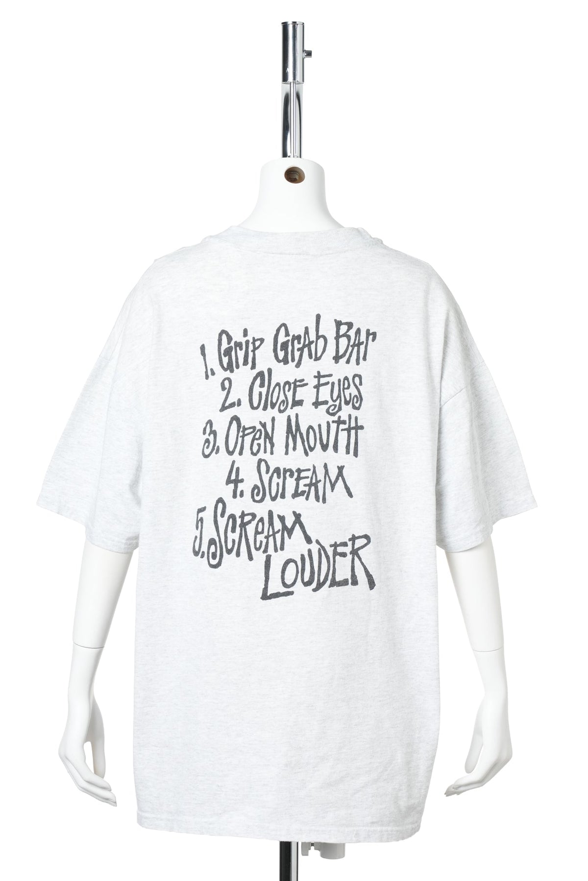 Splash Mountain / Scream Louder Tee / GREY