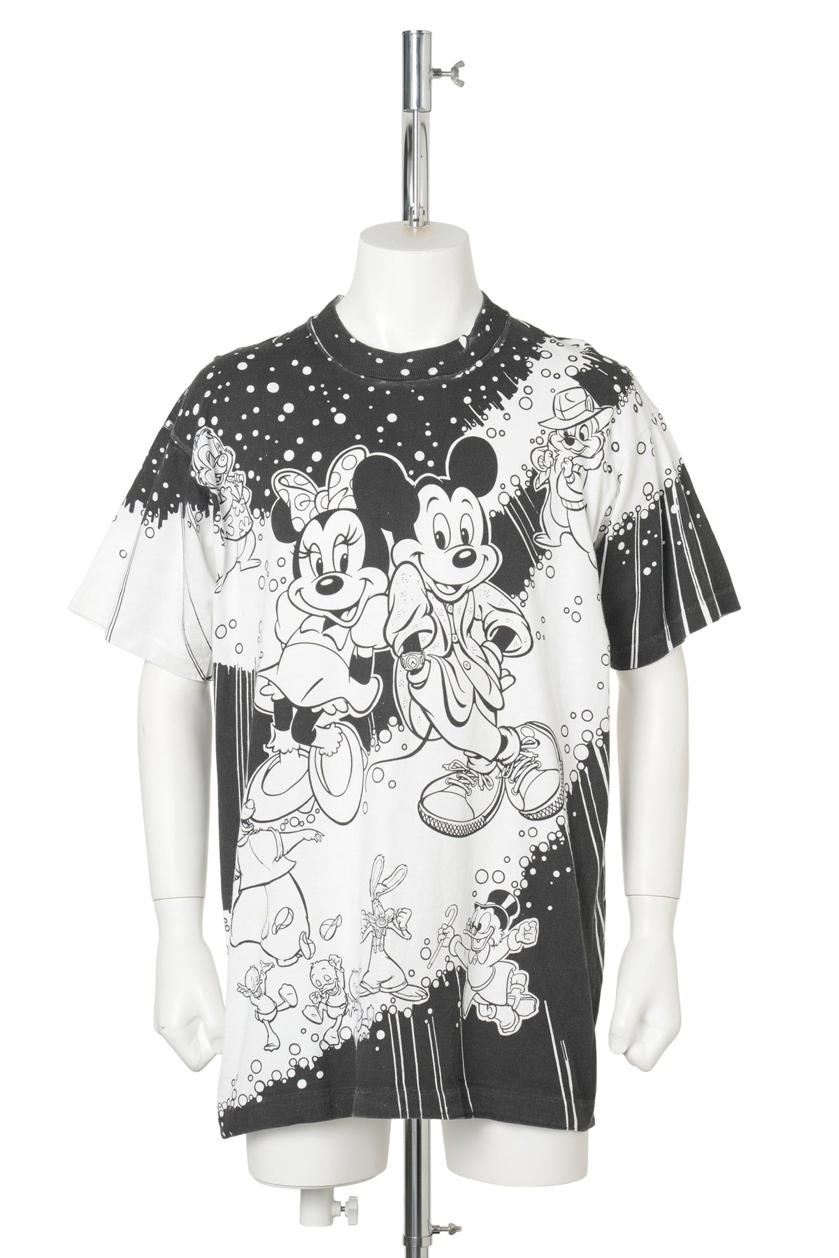 90s Walt Disney’s World on Ice AOP Tee / WHITE