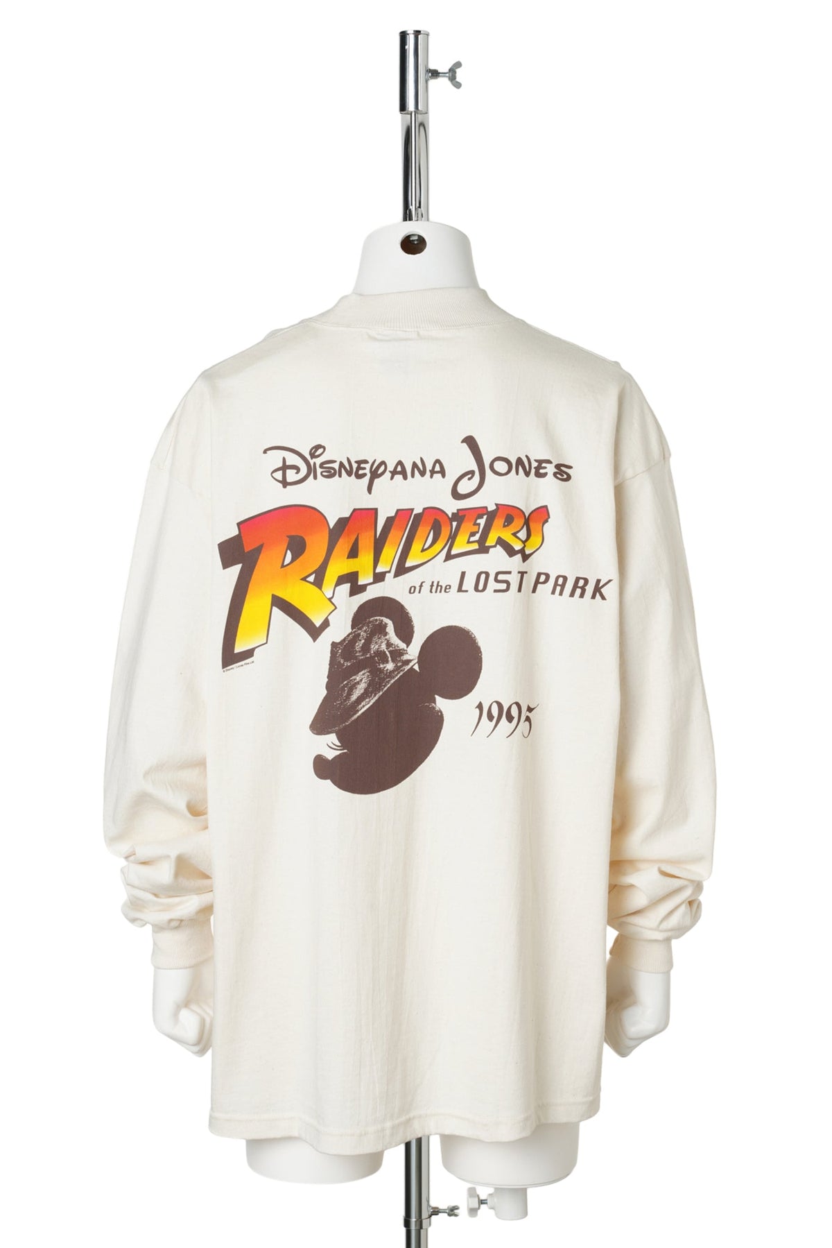 Disneyana Jones “Raiders of the Lost Park” L/S Tee / WHITE