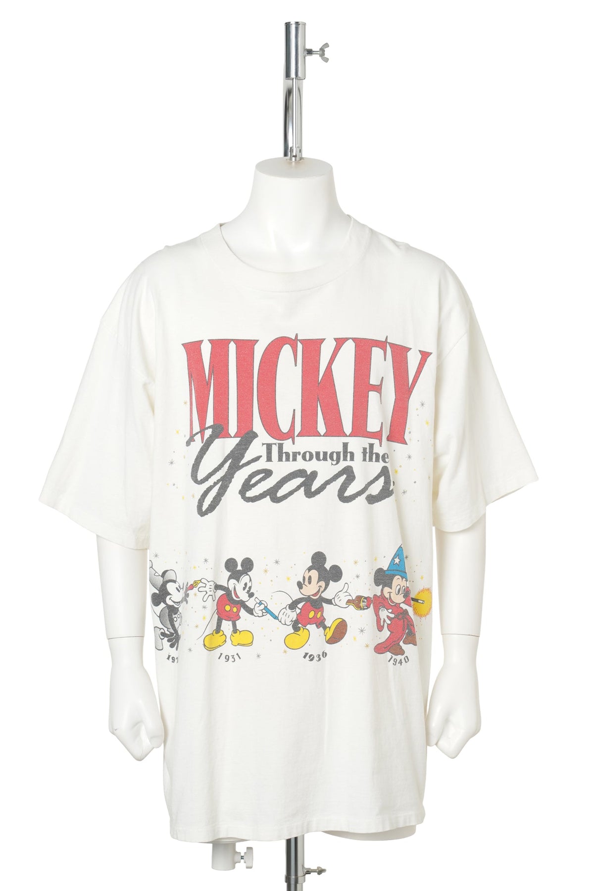 Mickey Mouse “Through the Years” Tee / Disney Designs / WHITE