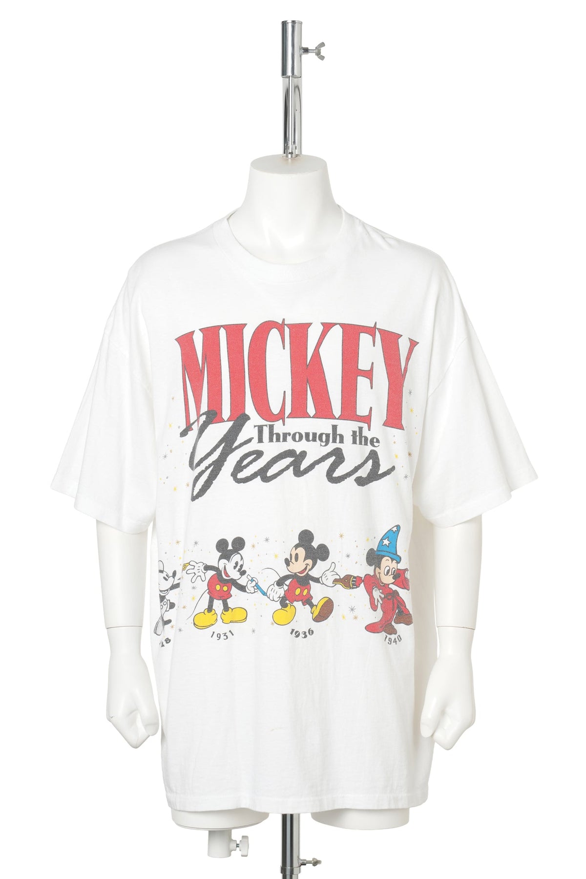 Mickey Mouse “Through the Years” Tee / Disney Designs / WHITE