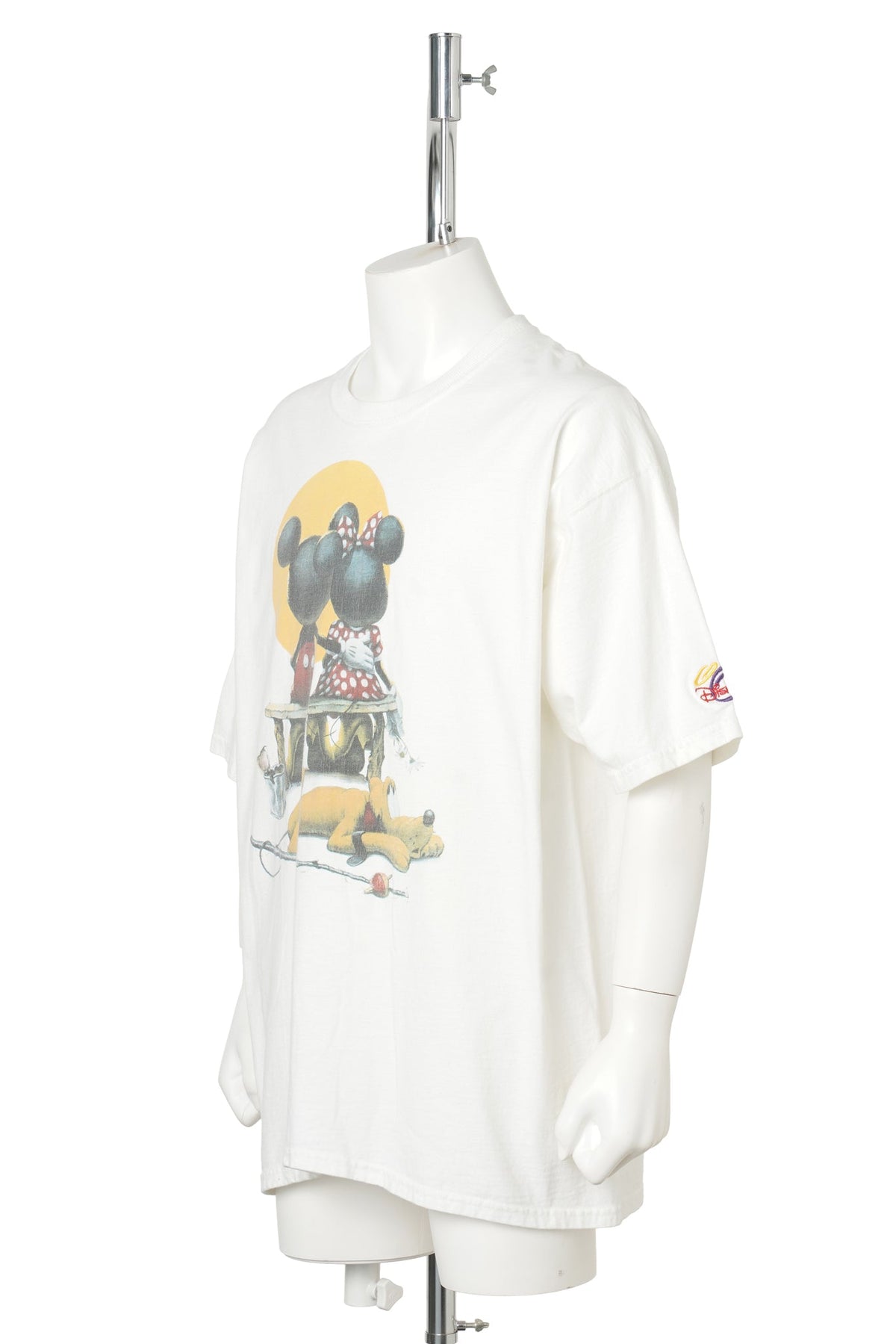 Charles Boyer “Puppy Love” Mickey & Minnie with Pluto Tee / WHITE