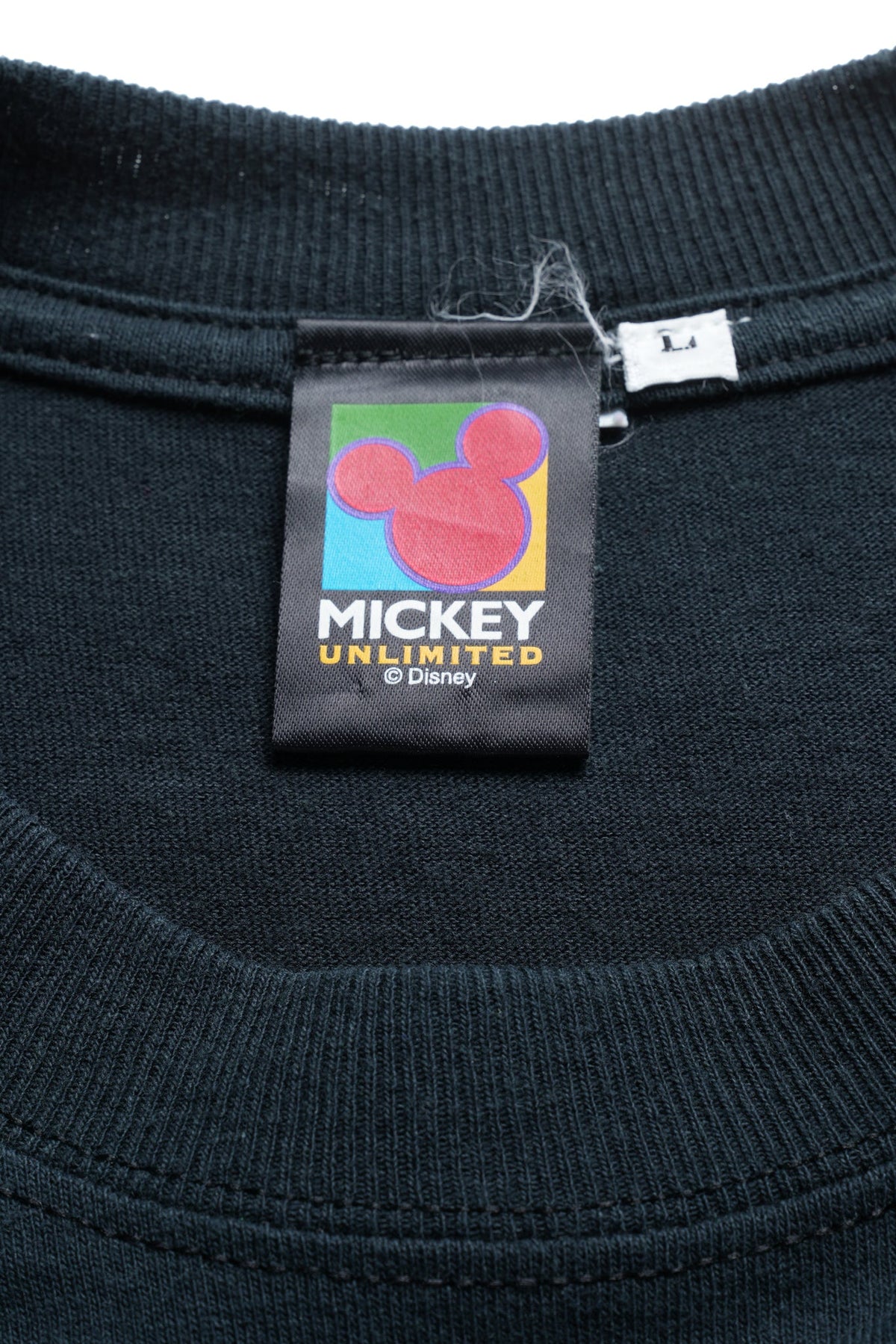 Mickey Unlimited  “Hip-Hop Style” Tee / BACKDROP Exclusive / BLACK