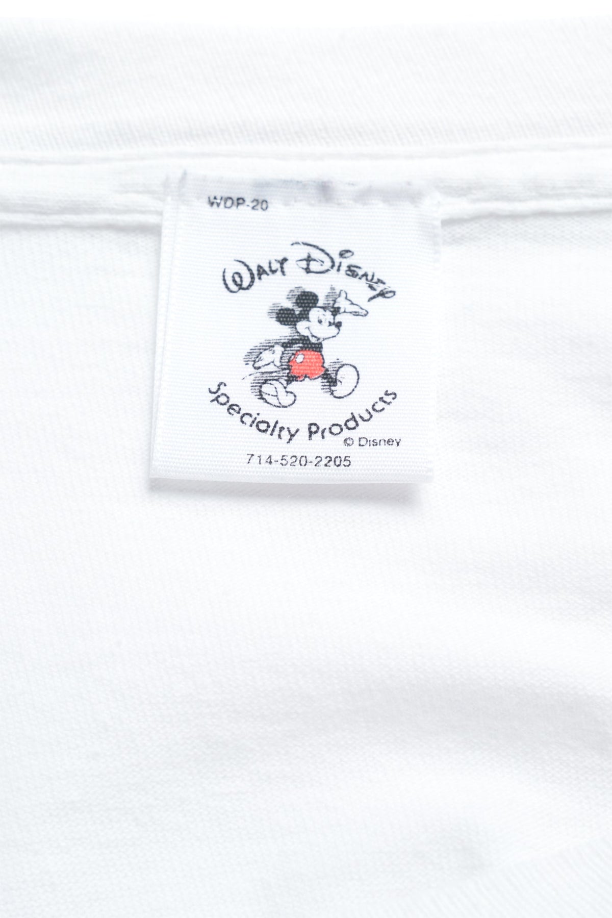 1995 Disneyland Indiana Jones Adventure / KLOS 95.5 Promotional T-Shirt / WHITE