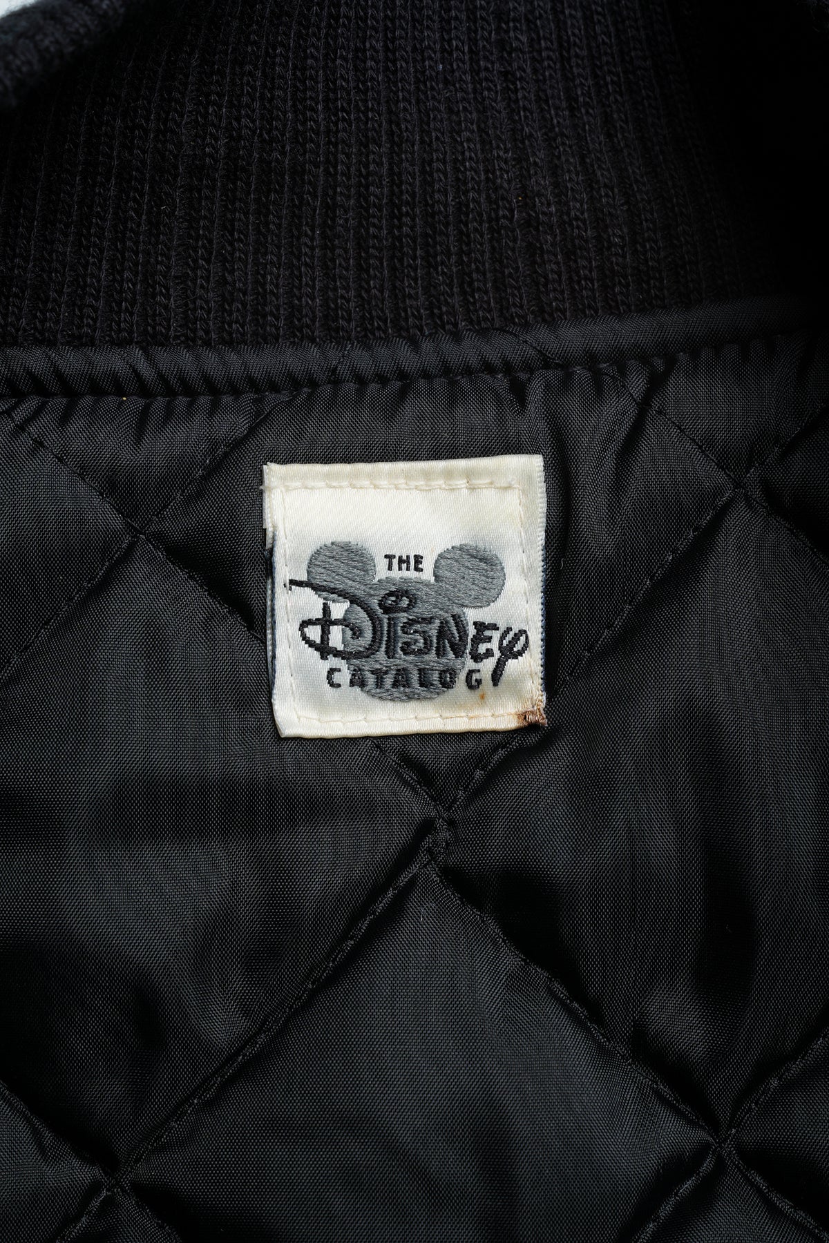 Disney Villains Embroidered Varsity Jacket / BLACK