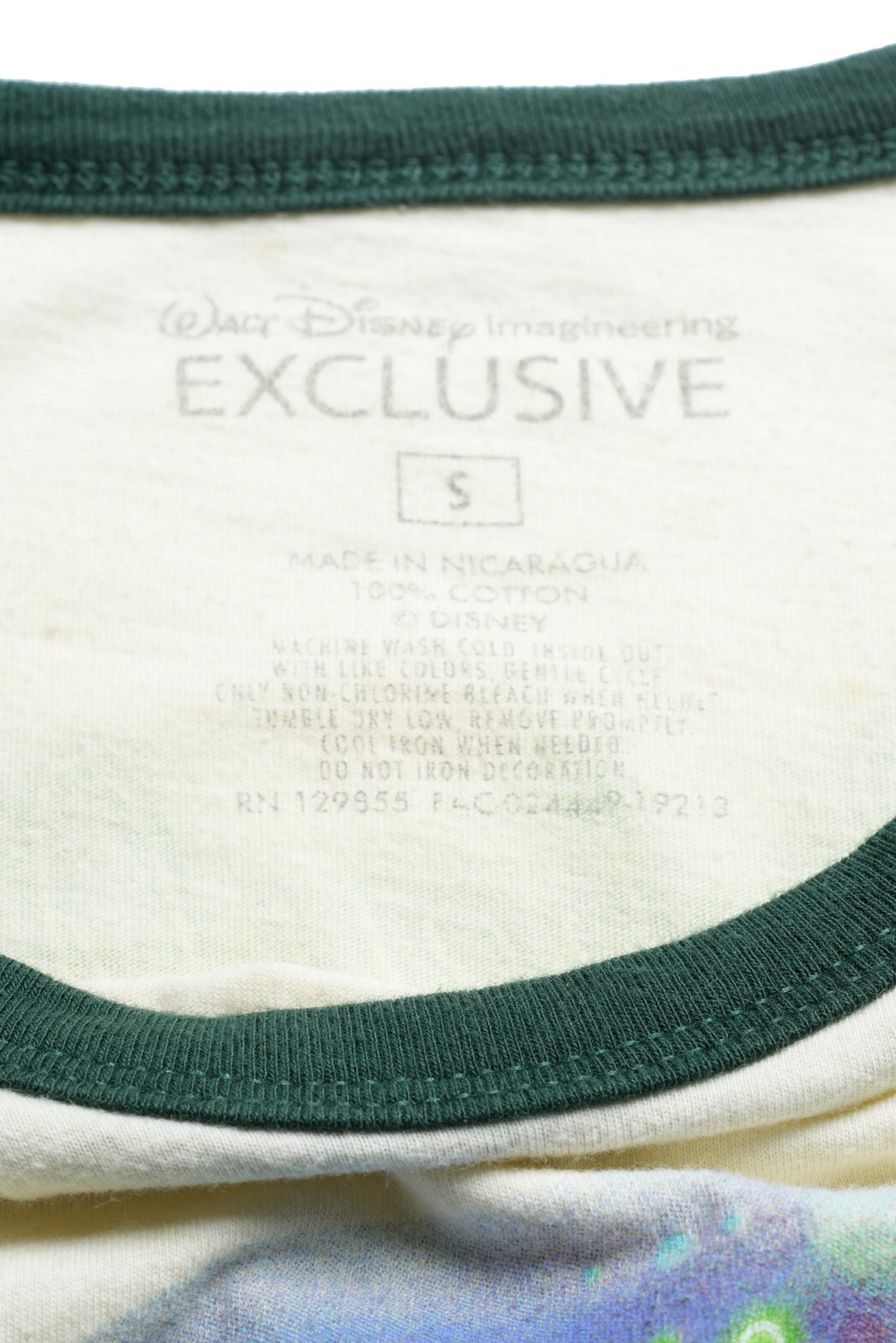 Walt Disney Imagineering Exclusive / Mickey Mouse Disco Record Album T-Shirt / WHITE