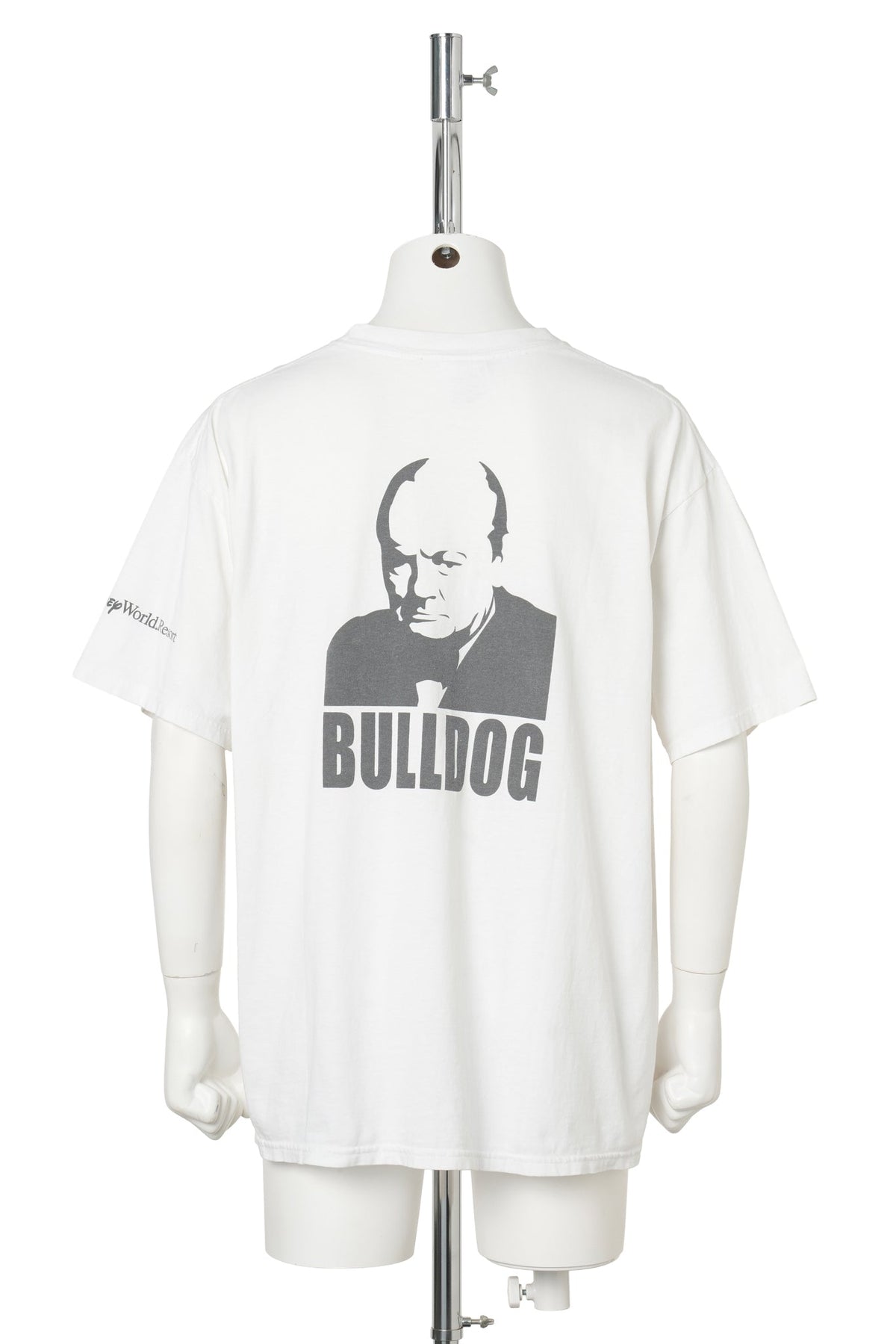 Earl of Sandwich / Winston Churchill “BULLDOG” T-Shirt / WHITE