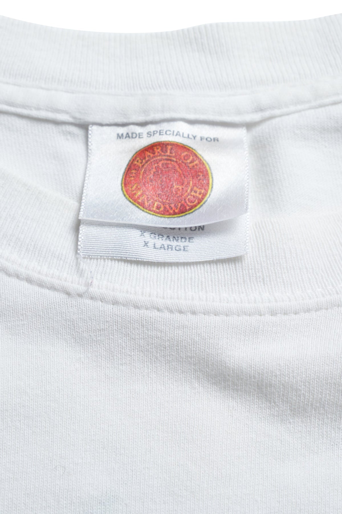 Earl of Sandwich / Winston Churchill “BULLDOG” T-Shirt / WHITE