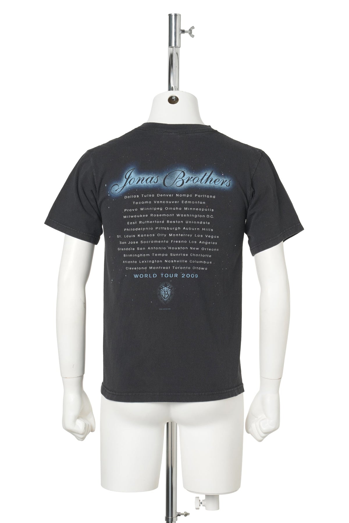 Jonas Brothers / World Tour 2009 Tee / BLACK