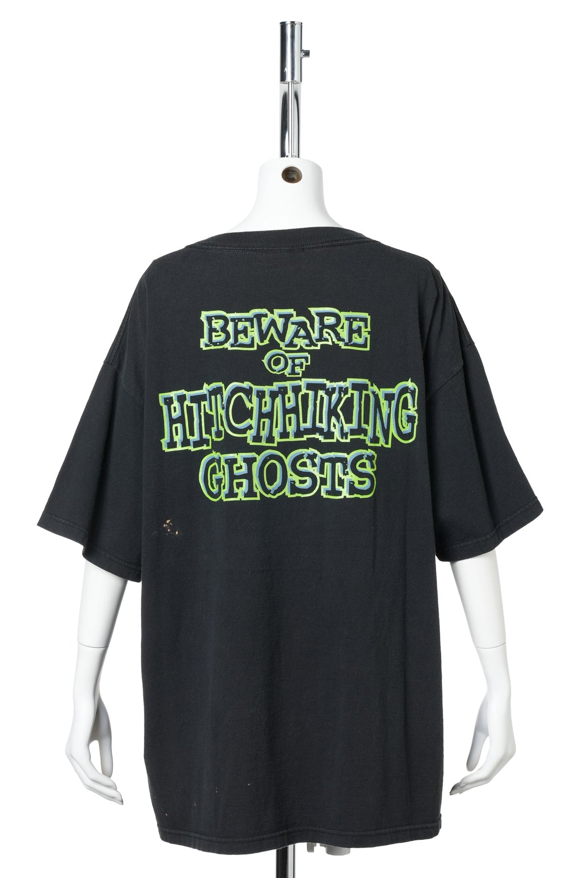 The Haunted Mansion “Watch for Hitchhiking Ghosts” Tee / BLACK