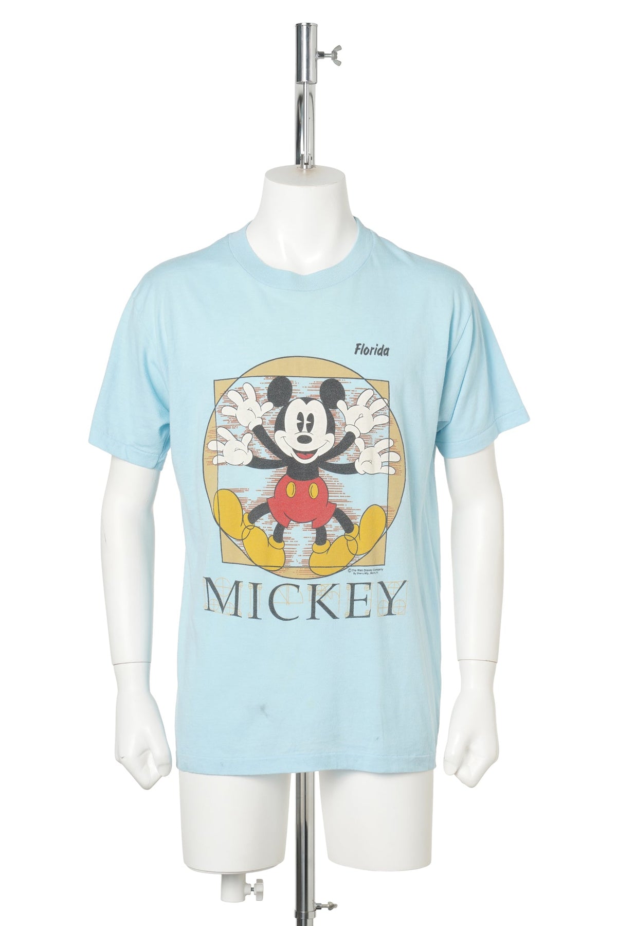 Florida Vitruvian Mickey T-Shirt / BLUE