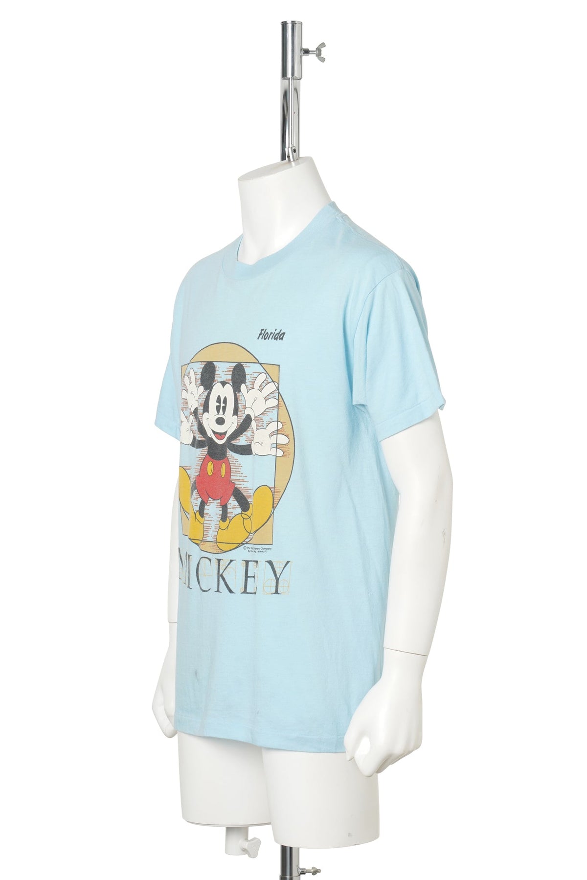 Florida Vitruvian Mickey T-Shirt / BLUE