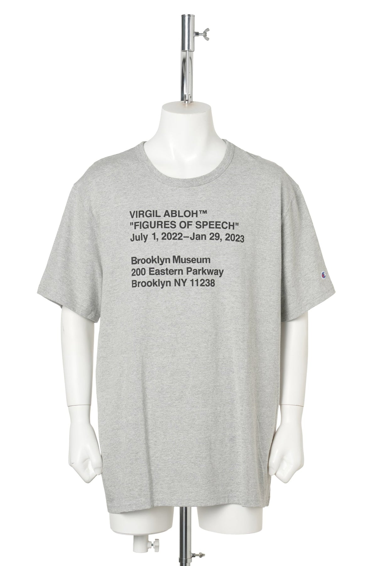 Virgil Abloh × Disney / Figures of Speech Mickey Mouse Tee / GREY